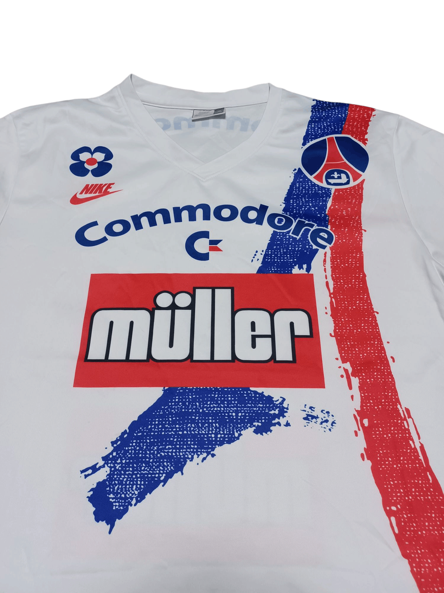 Nike PSG 1991/1992 NIKE VINTAGE FIRE SOCCER JERSEY Size US M / EU 48-50 / 2 - 2 Thumbnail
