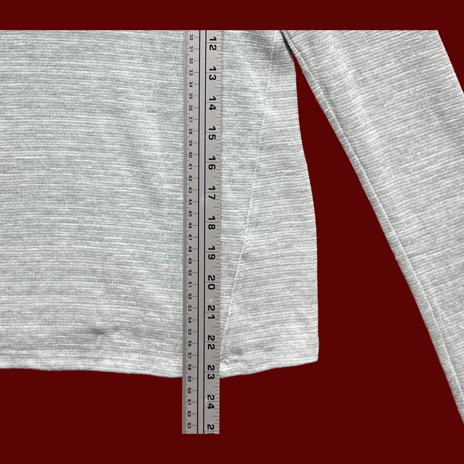 Other Universal Thread - Women's Mock Neck Turtleneck T-Shirt Gray Size XS / US 0-2 / IT 36-38 - 8 Thumbnail