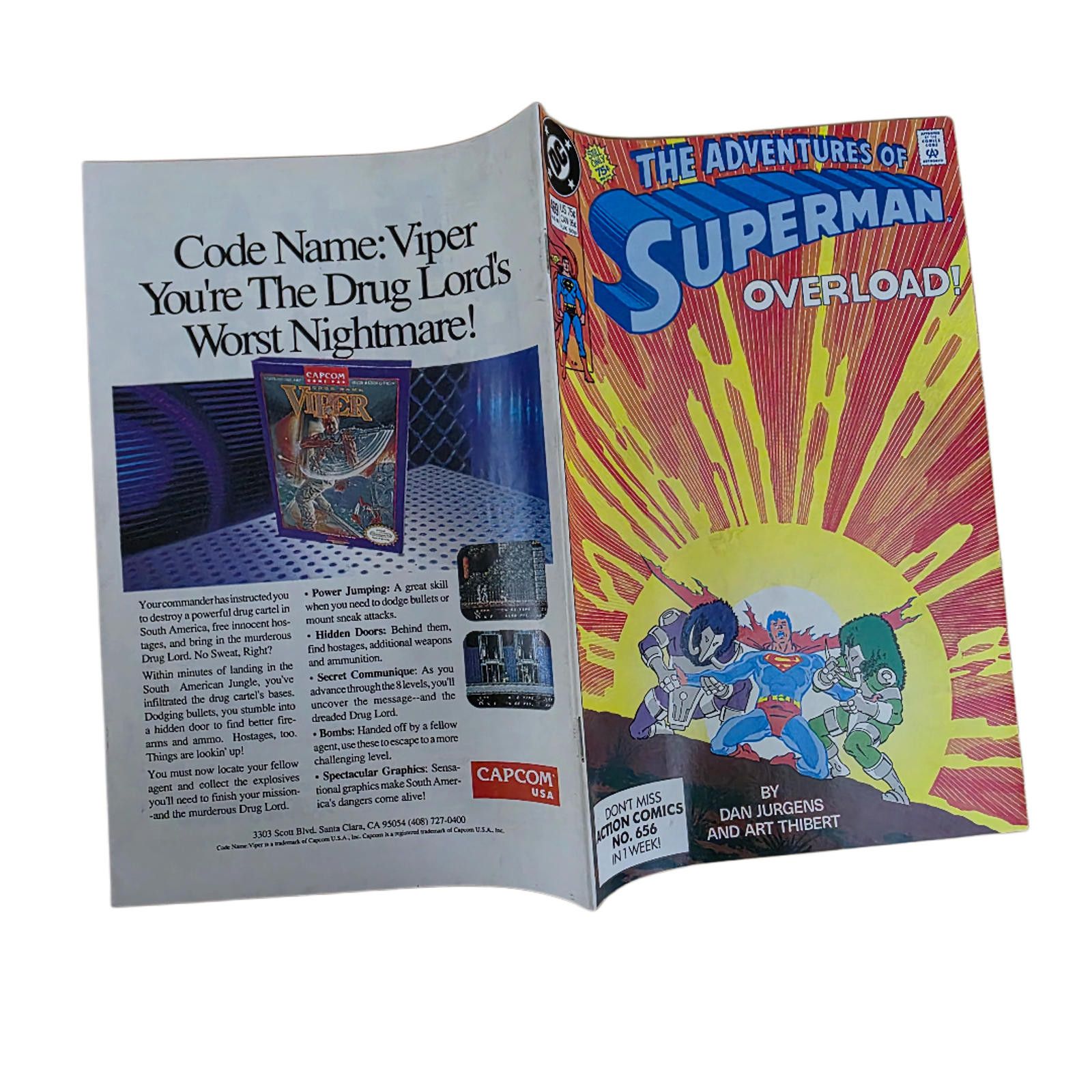 DC Comics Adventures of Superman #469 1990 DC Vol 1 Comic (C) Size ONE SIZE - 3 Thumbnail