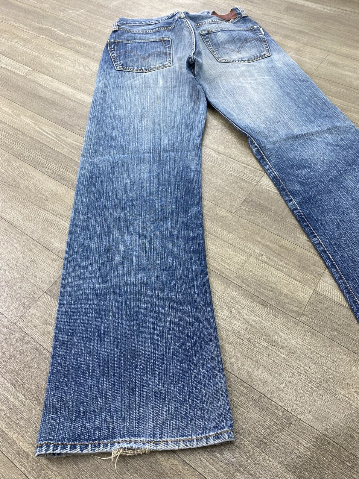 Studio D'Artisan 🇯🇵Vintage Studio D’artisan Japan Selvedge Distressed Jeans Size US 28 / EU 44 - 16 Thumbnail