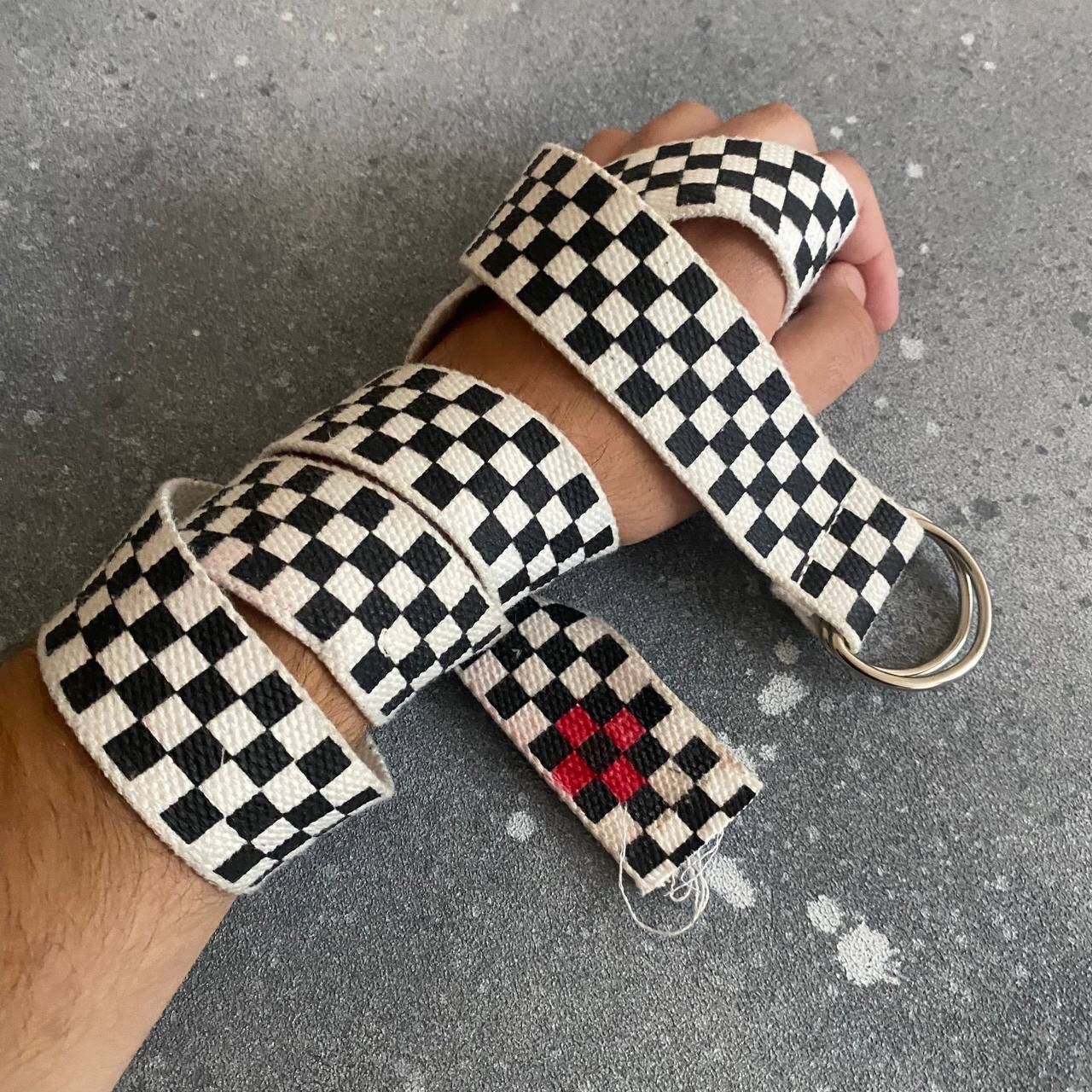 20471120 × Hysteric Glamour × Seditionaries ⬛️ & ⬜️ Japanese Vintage Strap Cotton Belt Size ONE SIZE - 2 Thumbnail
