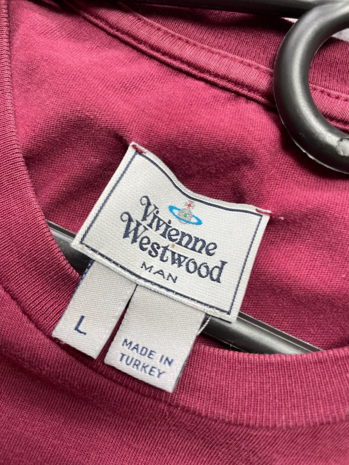 Vintage × Vivienne Westwood Vintage Vivienne Westwood logo tee red size L distressed Size US L / EU 52-54 / 3 - 3 Thumbnail