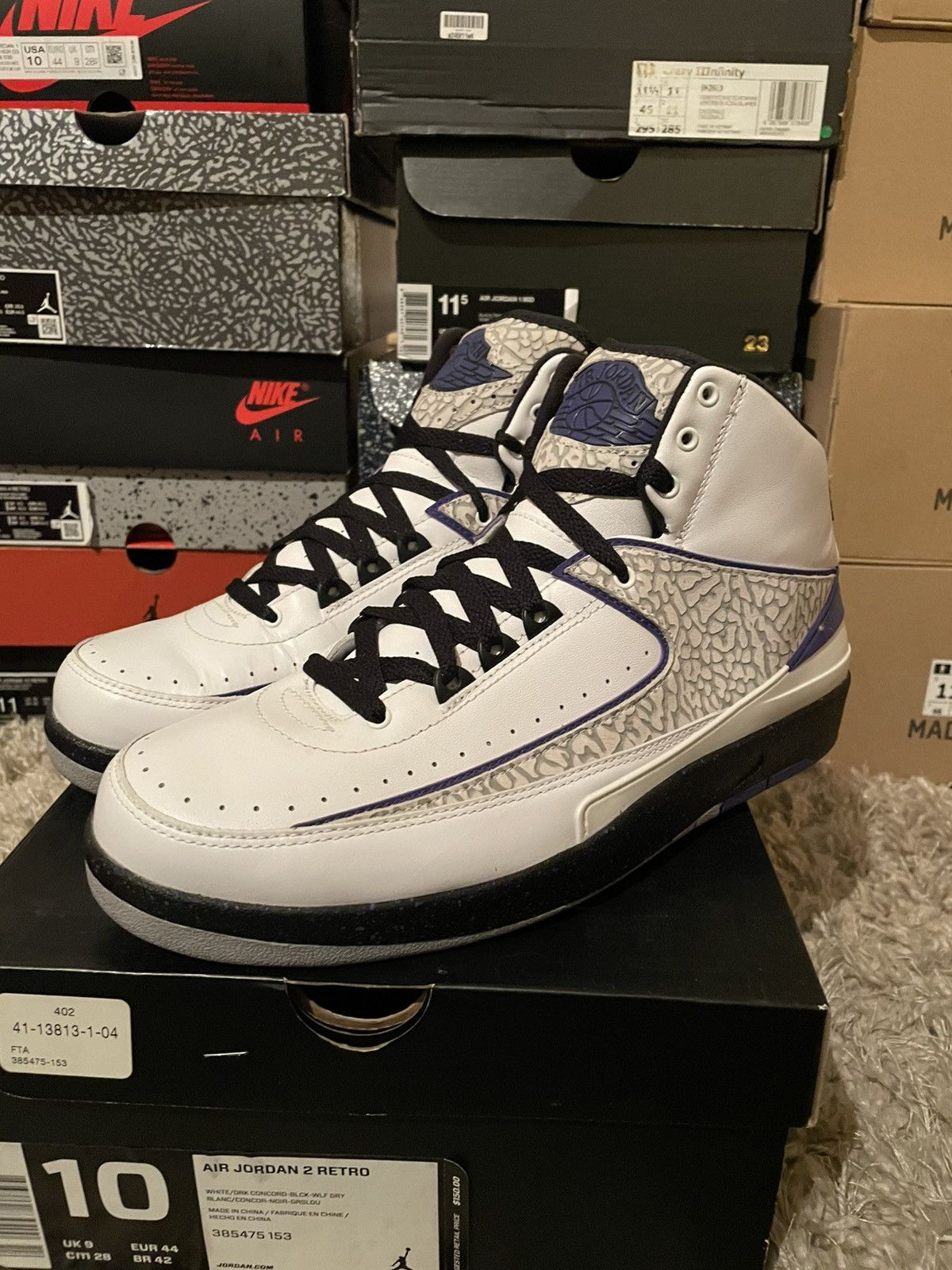 Jordan Brand Jordan 2 Concord Size US 10 / EU 43 - 1 Thumbnail