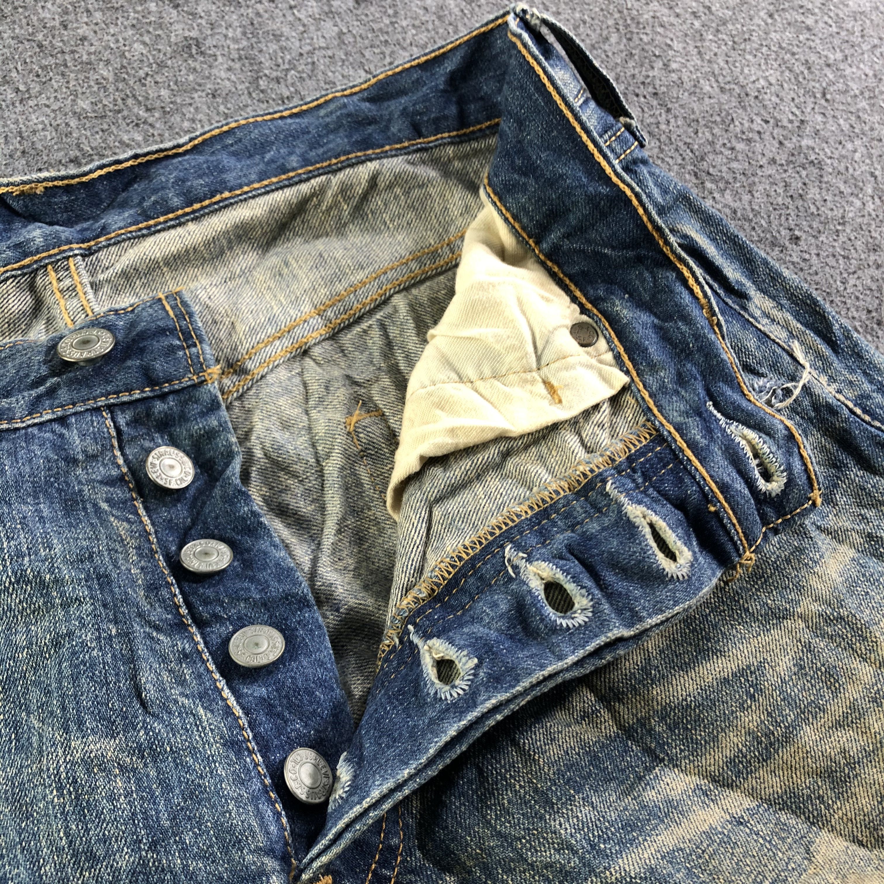 Levi's Vintage 90s Levis 501 Jeans-J3888 Size US 30 / EU 46 - 8 Thumbnail