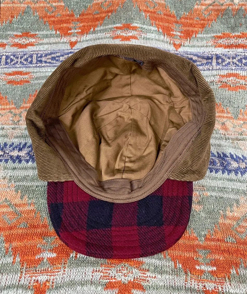 RRL Ralph Lauren × Ralph Lauren RRL Ralph Lauren Wool Tweed Corduroy ear protected Hat Cap Size ONE SIZE - 5 Thumbnail