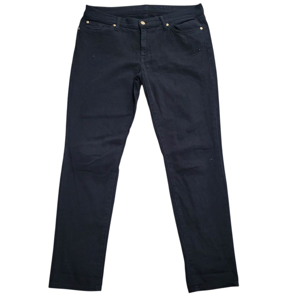 7 For All Mankind 7 For All Mankind Slim Cigarette Jeans 32 Women's Inseam 30" Size 32" / US 10 / IT 46 - 4 Thumbnail