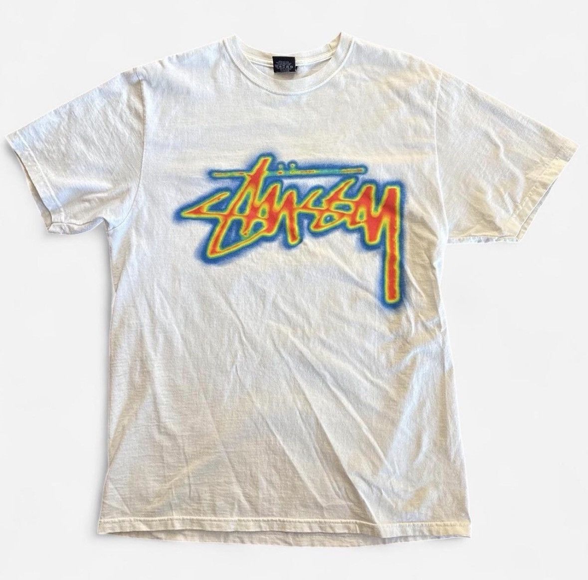 Stussy Stussy Thermal Stock Tee - White | Grailed