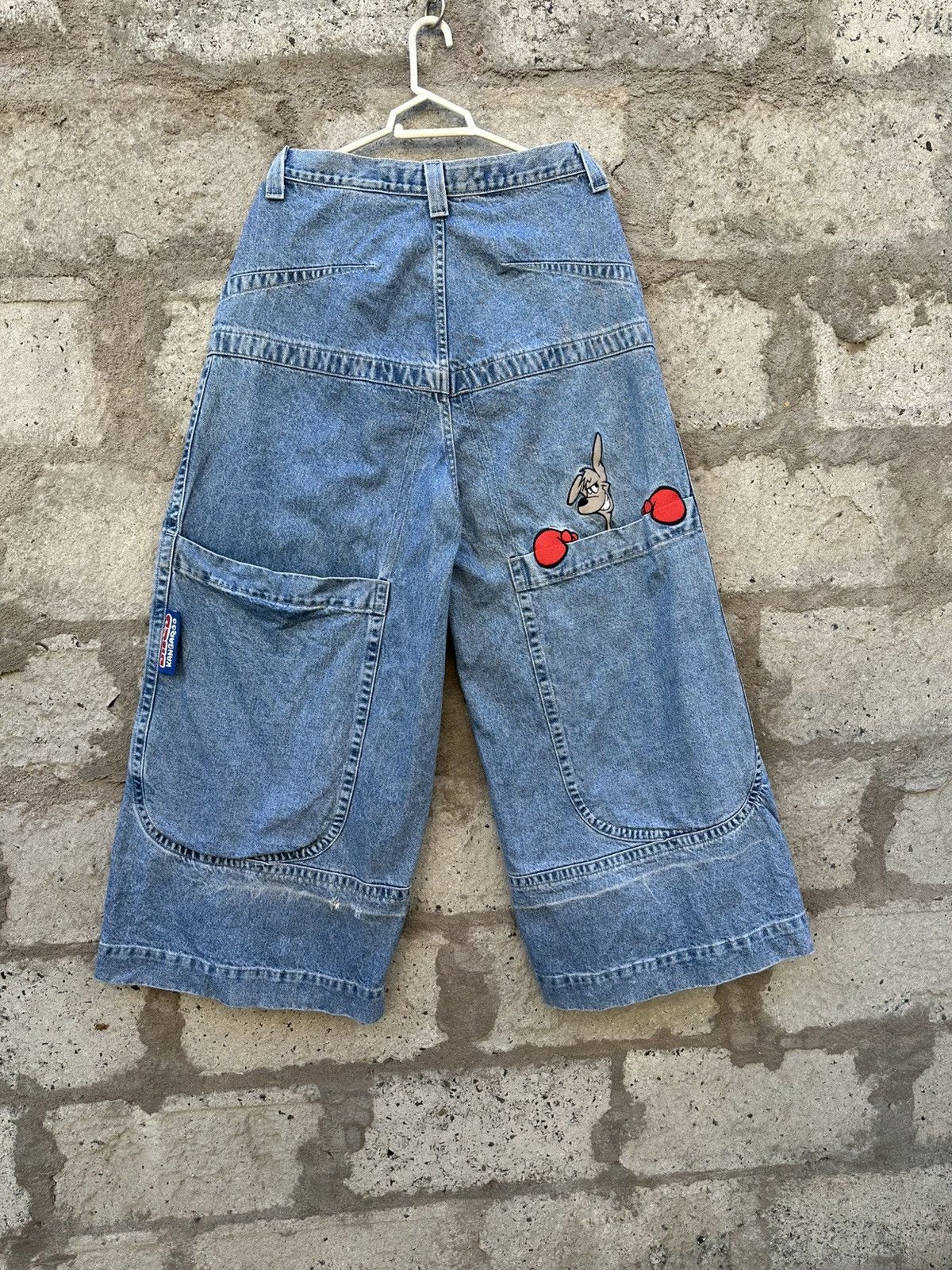 JNCO 90's Rare💥vintage Jnco kangaroo Wide leg baggy 32×30 Size US 32 / EU 48 - 2 Thumbnail