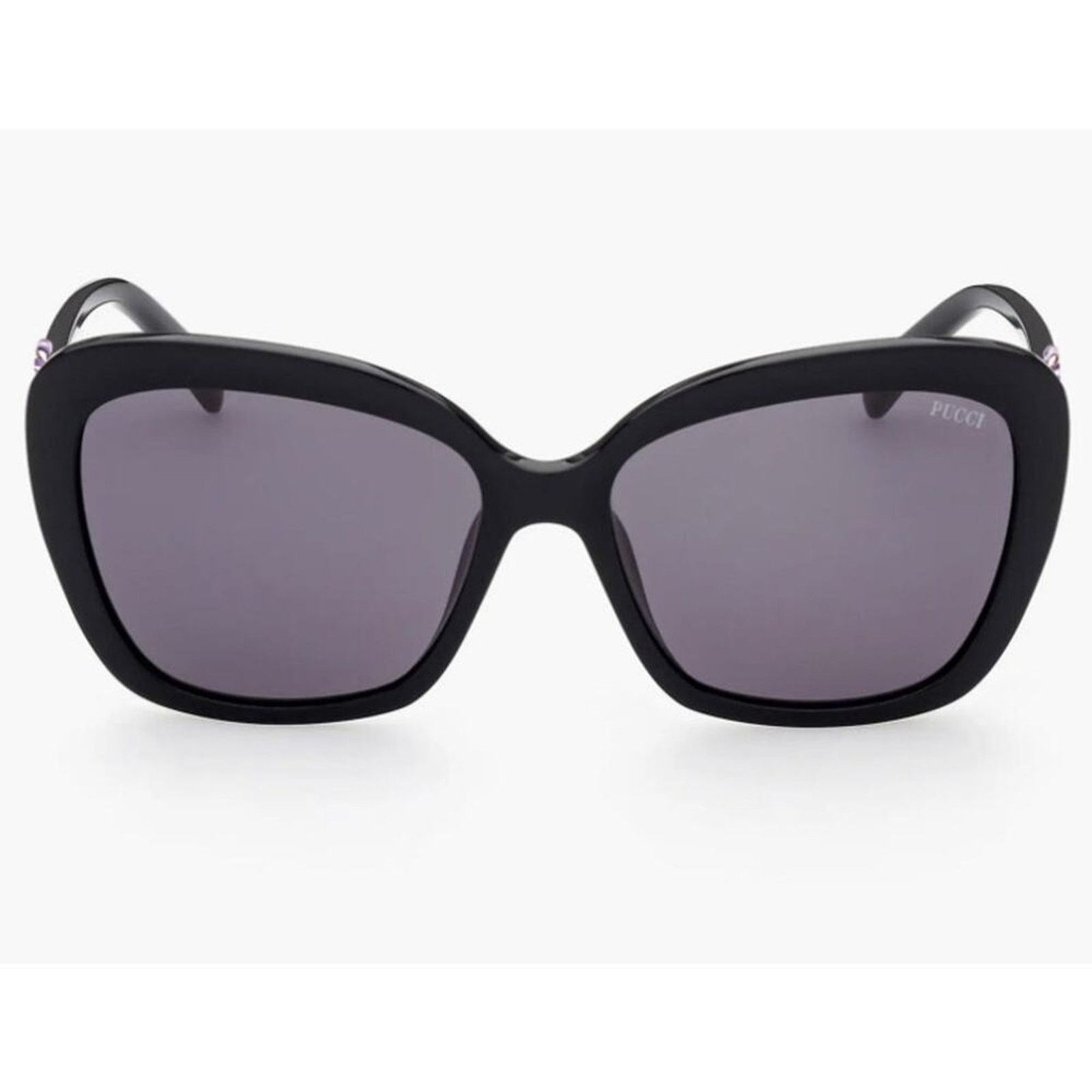 Emilio Pucci 58mm Butterfly Sunglasses Emilio Pucci Shiny Black Smoke Size ONE SIZE - 1 Thumbnail