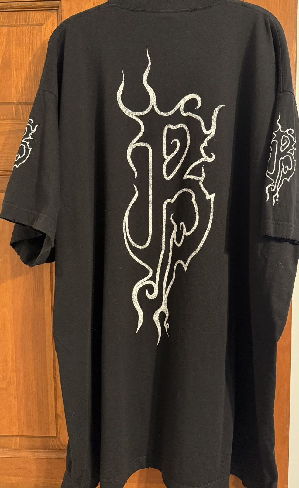 Balenciaga Darkwave T-Shirt Oversized Size US XXL / EU 58 / 5 - 3 Thumbnail