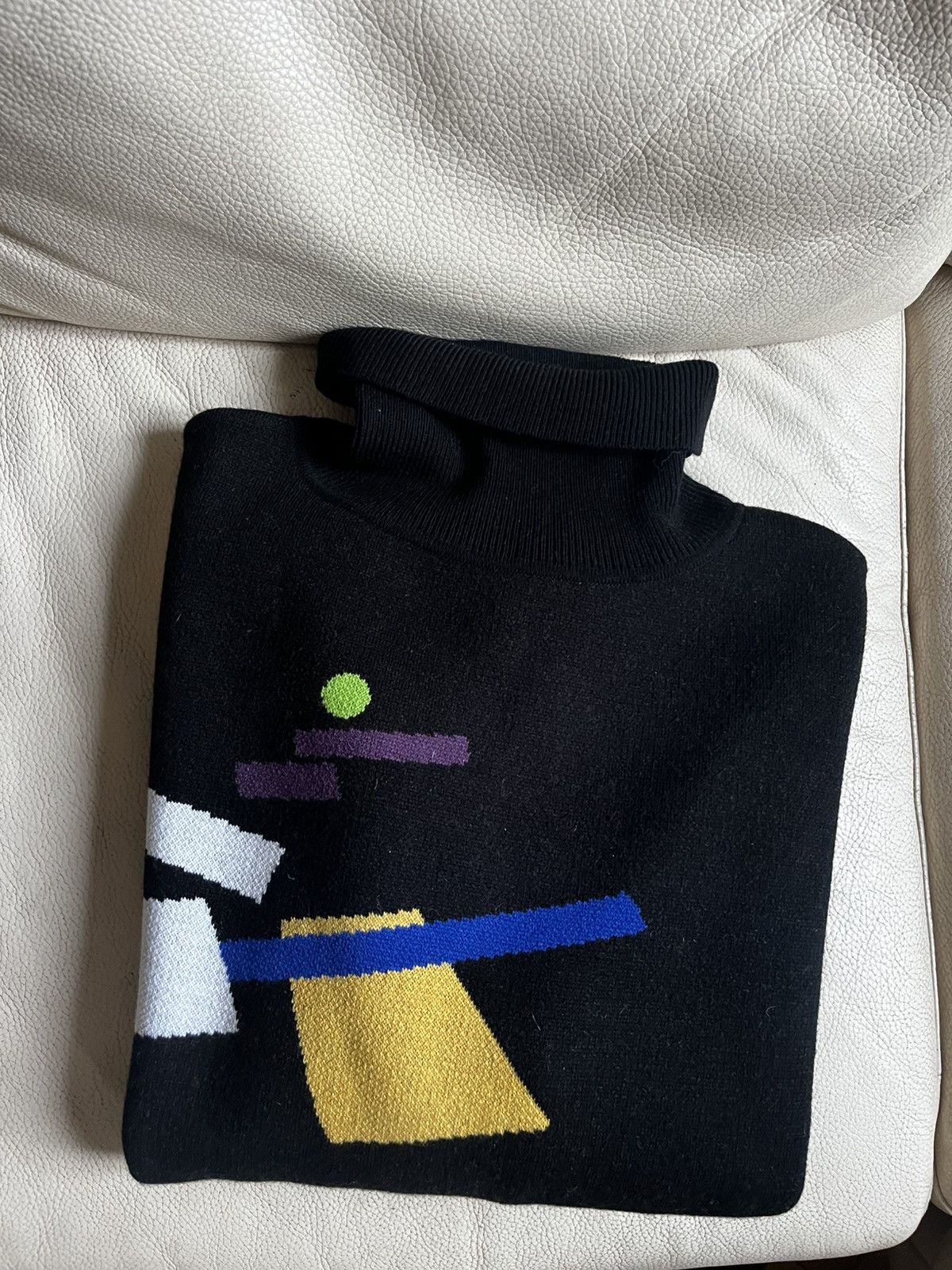 Gosha Rubchinskiy Gosha Rubchinskiy geometric sweater Size US L / EU 52-54 / 3 - 1 Thumbnail