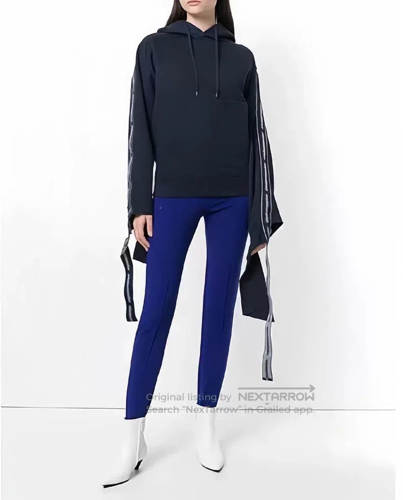 Vetements Vetements Navy Blue Ribbon Design Hoodie Size US S / EU 44-46 / 1 - 4 Thumbnail