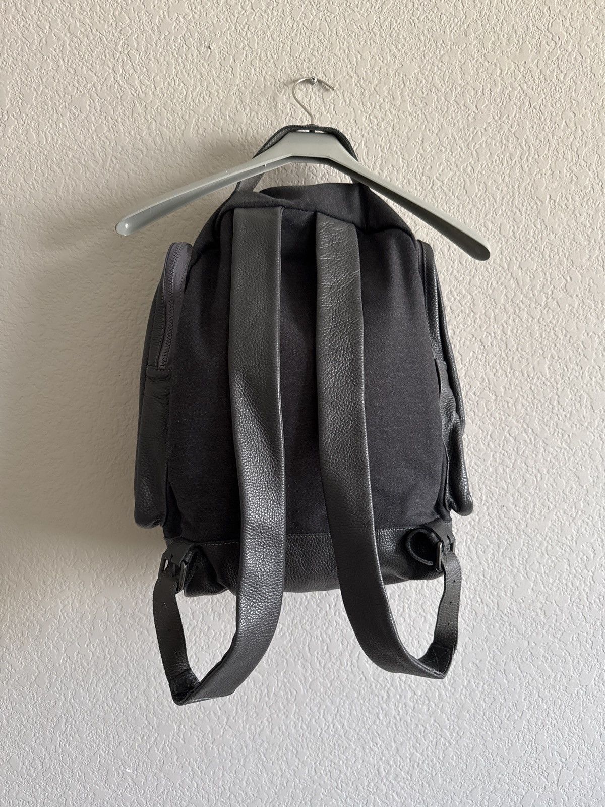 National Standard Charcoal Grey Multi Material Functional Backpack Size ONE SIZE - 2 Thumbnail