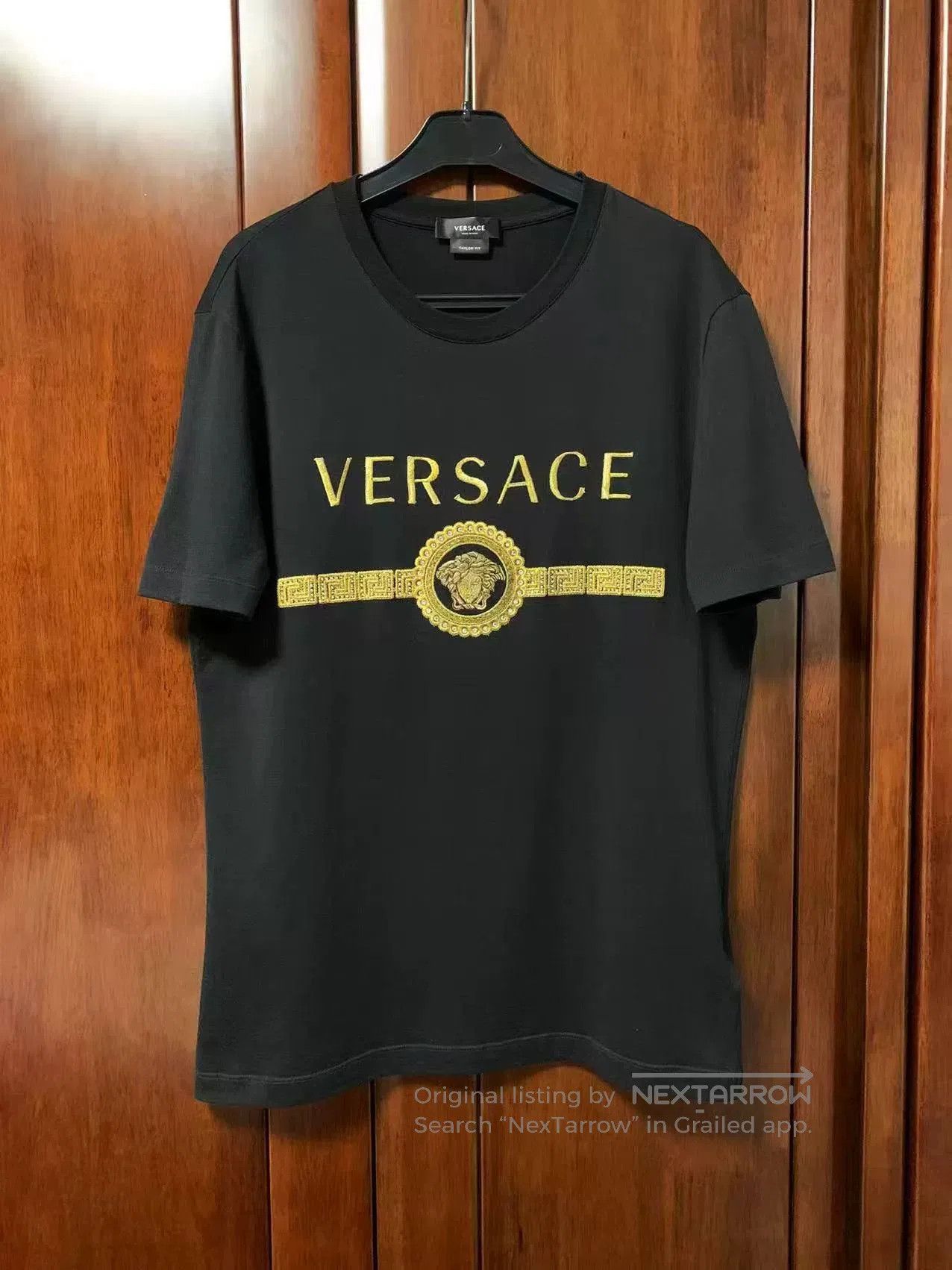 Versace Men's Medusa Logo T-Shirt.