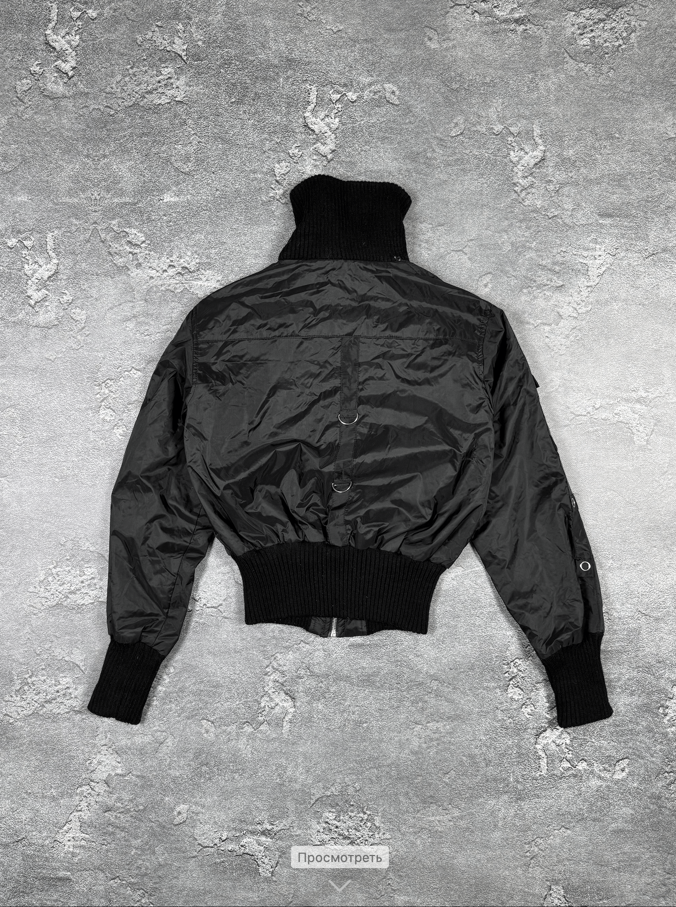 If Six Was Nine If Six Was Nine Goth Crop Bomber Opium Size L Y2K Streetwear Size L / US 10 / IT 46 - 4 Thumbnail