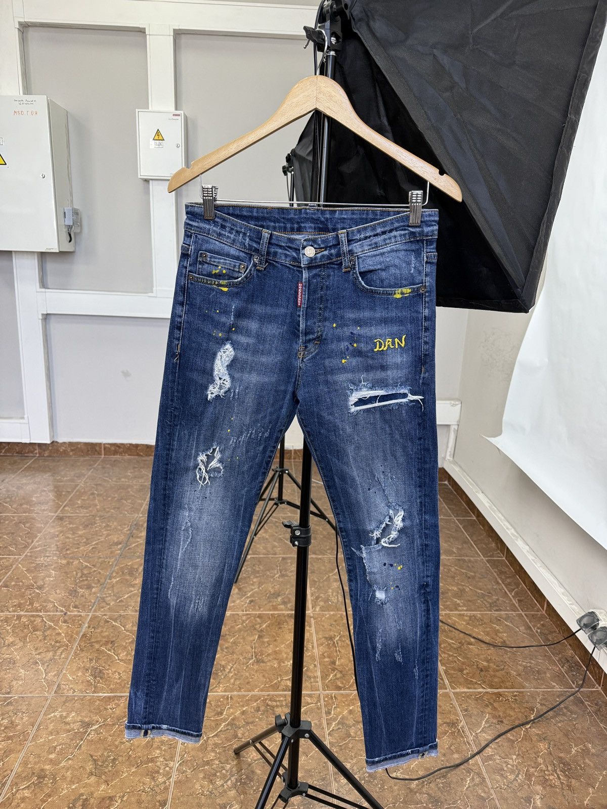 Dsquared2 🇮🇹 Dsquared2 Jeans Made In Italy Rare Retro Hype Y2K Size US 30 / EU 46 - 1 Thumbnail