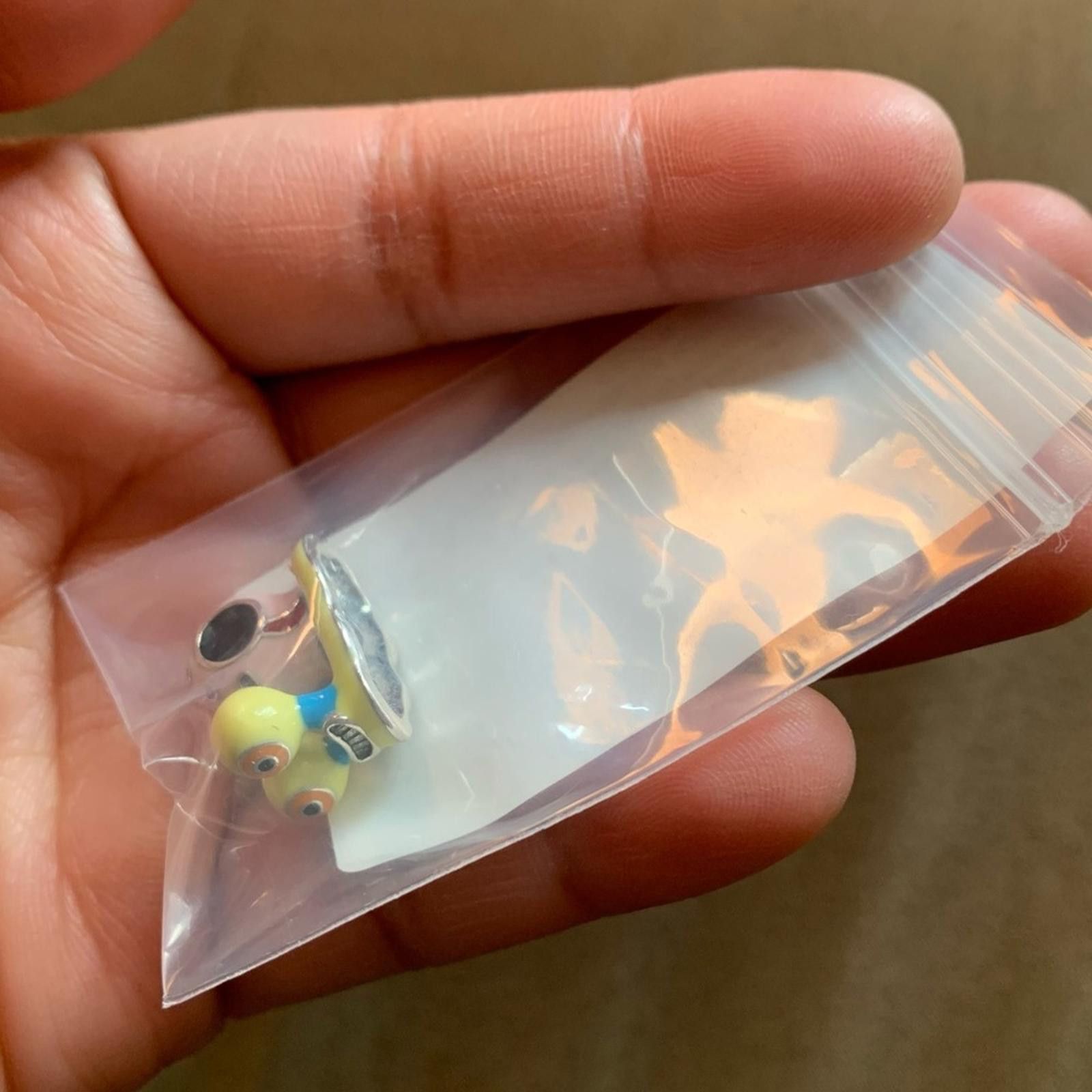 Designer NWOT Gary the Snail from SpongeBob SquarePants Charm Silver Size ONE SIZE - 2 Thumbnail