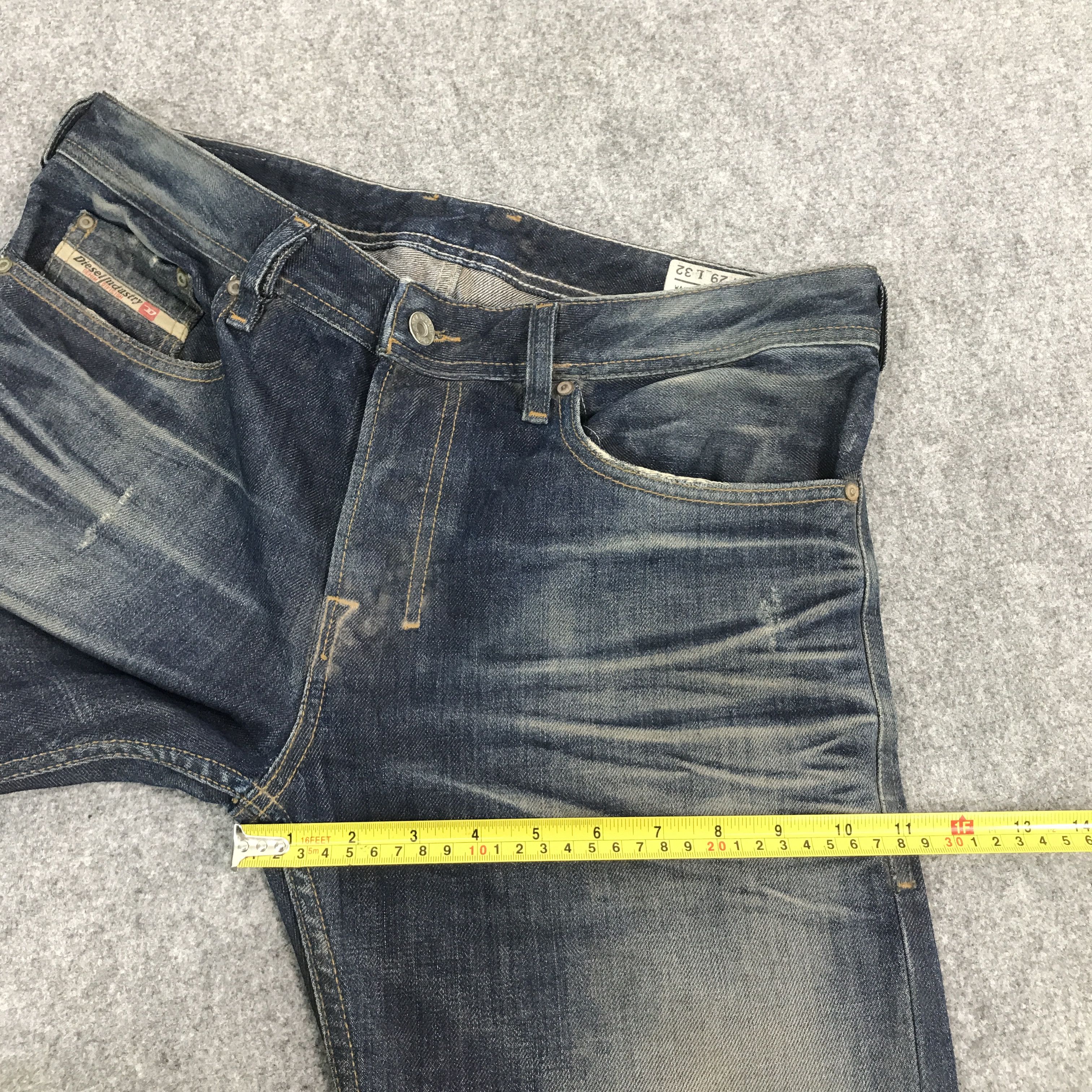Diesel Diesel denim distressed jeans pants Size US 29 - 12 Thumbnail