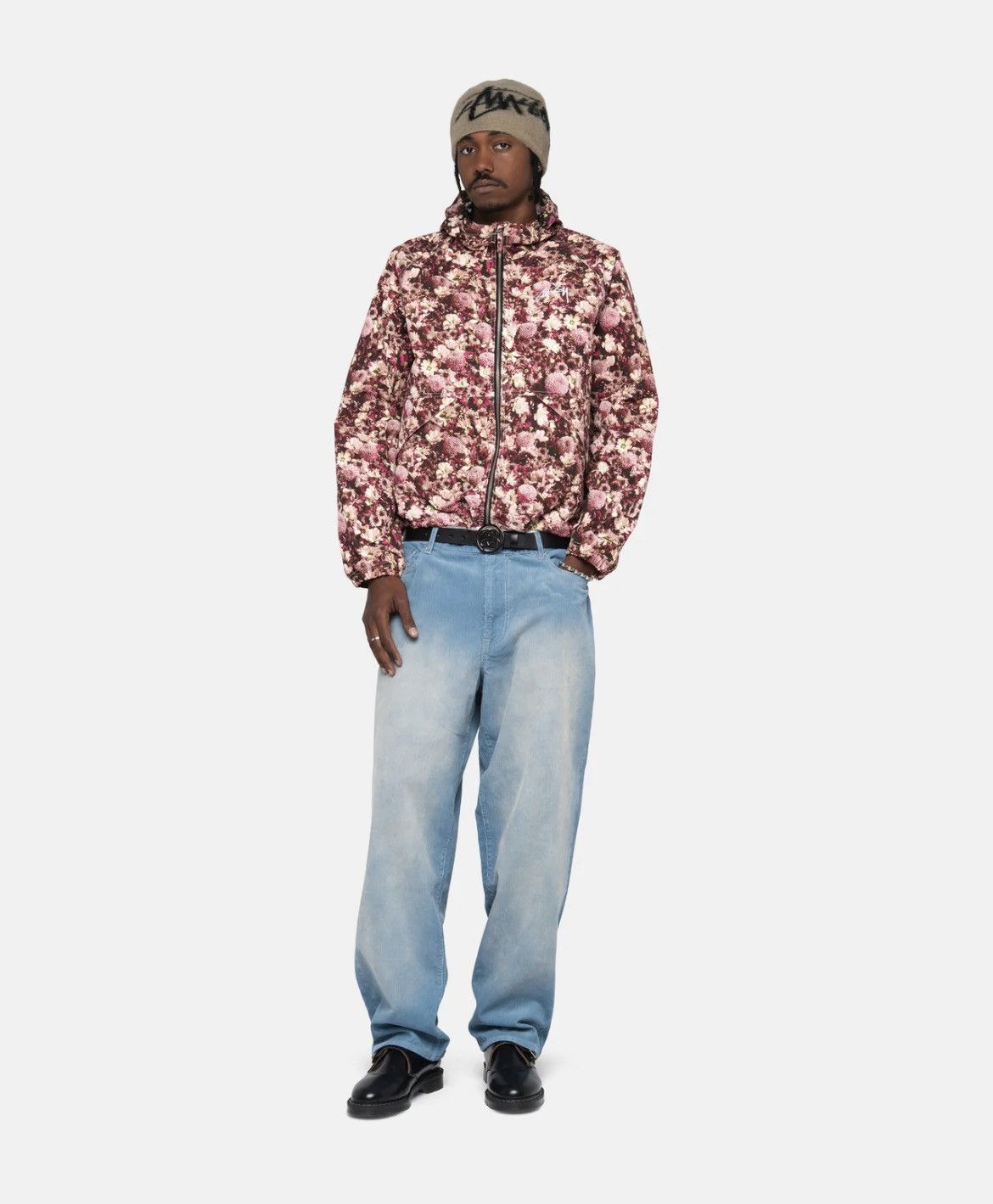 Stussy Stussy Beach Shell Jacket Floral Nylon Size US L / EU 52-54 / 3 - 8 Thumbnail