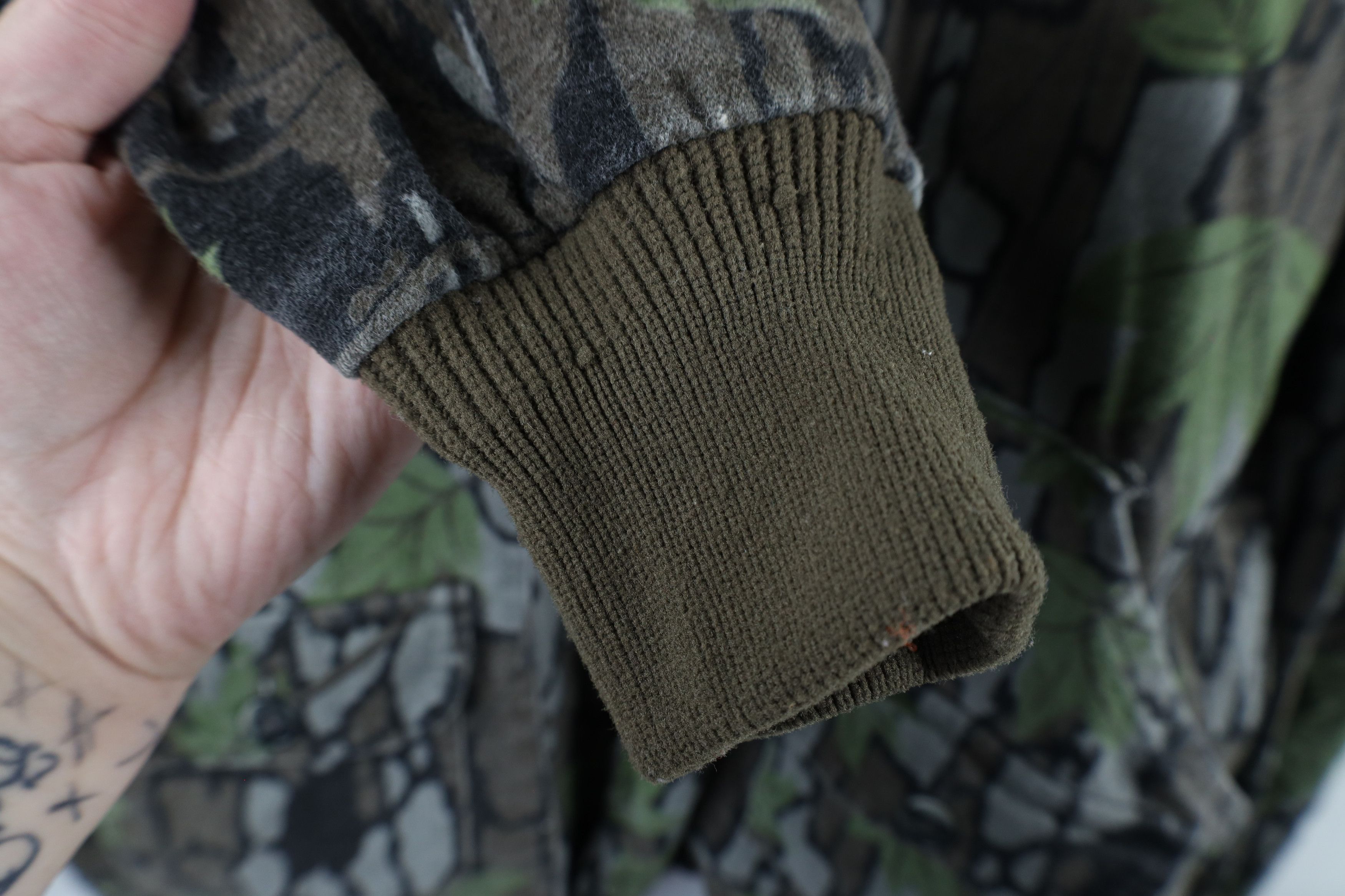 Vintage Vintage 90s Streetwear Camouflage Chamois Cloth Jacket USA Size US XXL / EU 58 / 5 - 6 Thumbnail