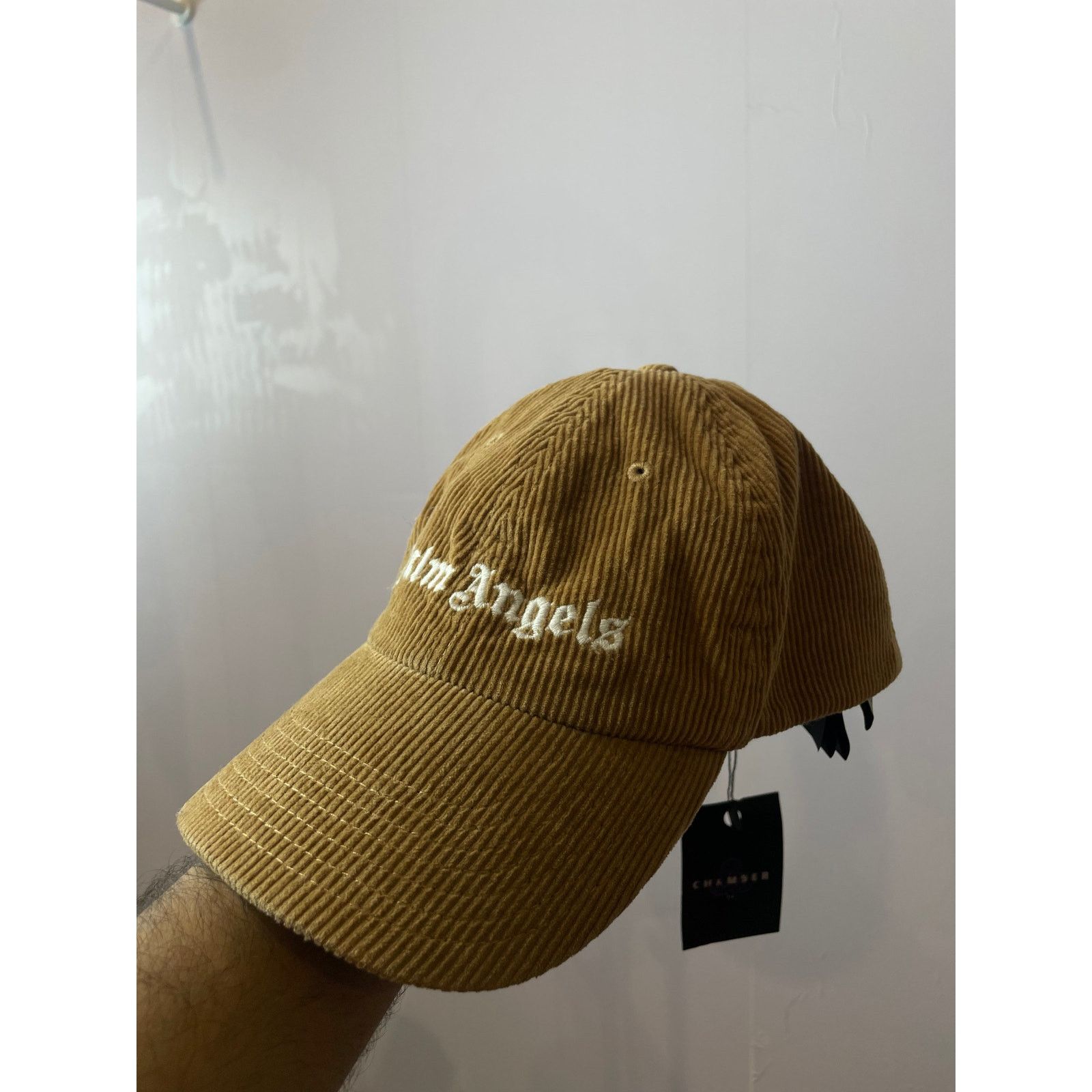 Palm Angels Palm Angels Corduroy Tan Cap Size ONE SIZE - 1 Thumbnail
