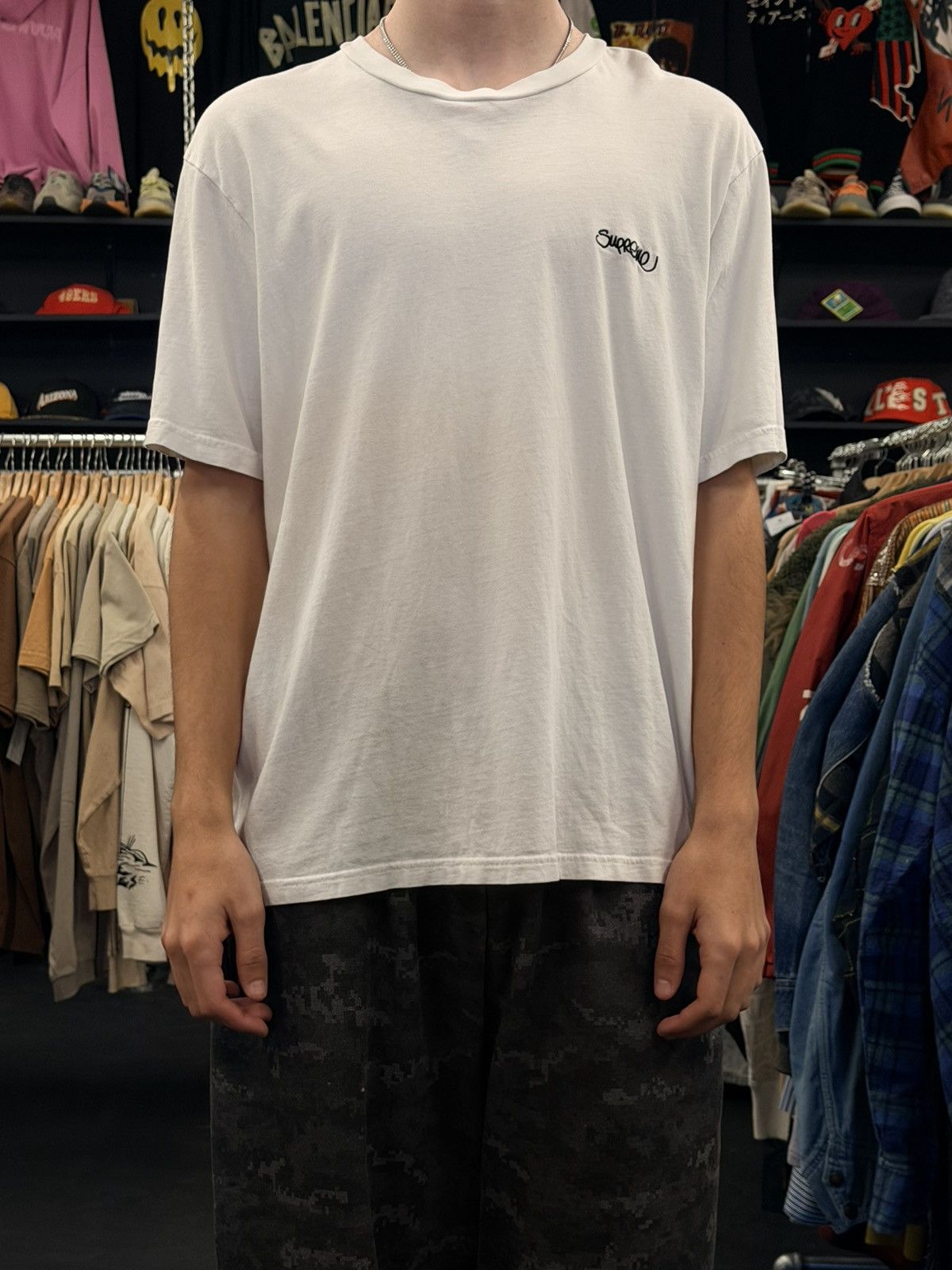 Supreme Supreme Pocket Logo T-Shirt Size US L / EU 52-54 / 3 - 1 Thumbnail