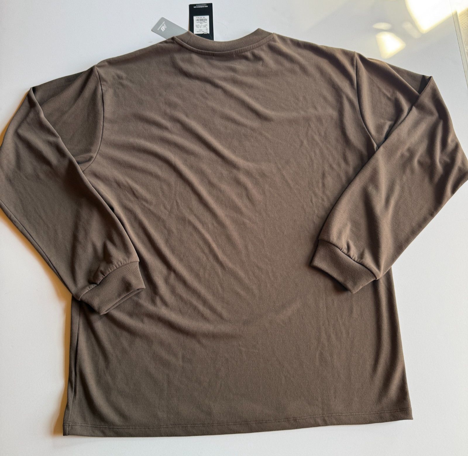 New Balance NEW BALANCE Japan LS Brown Performance Shirt Size US L / EU 52-54 / 3 - 6 Thumbnail