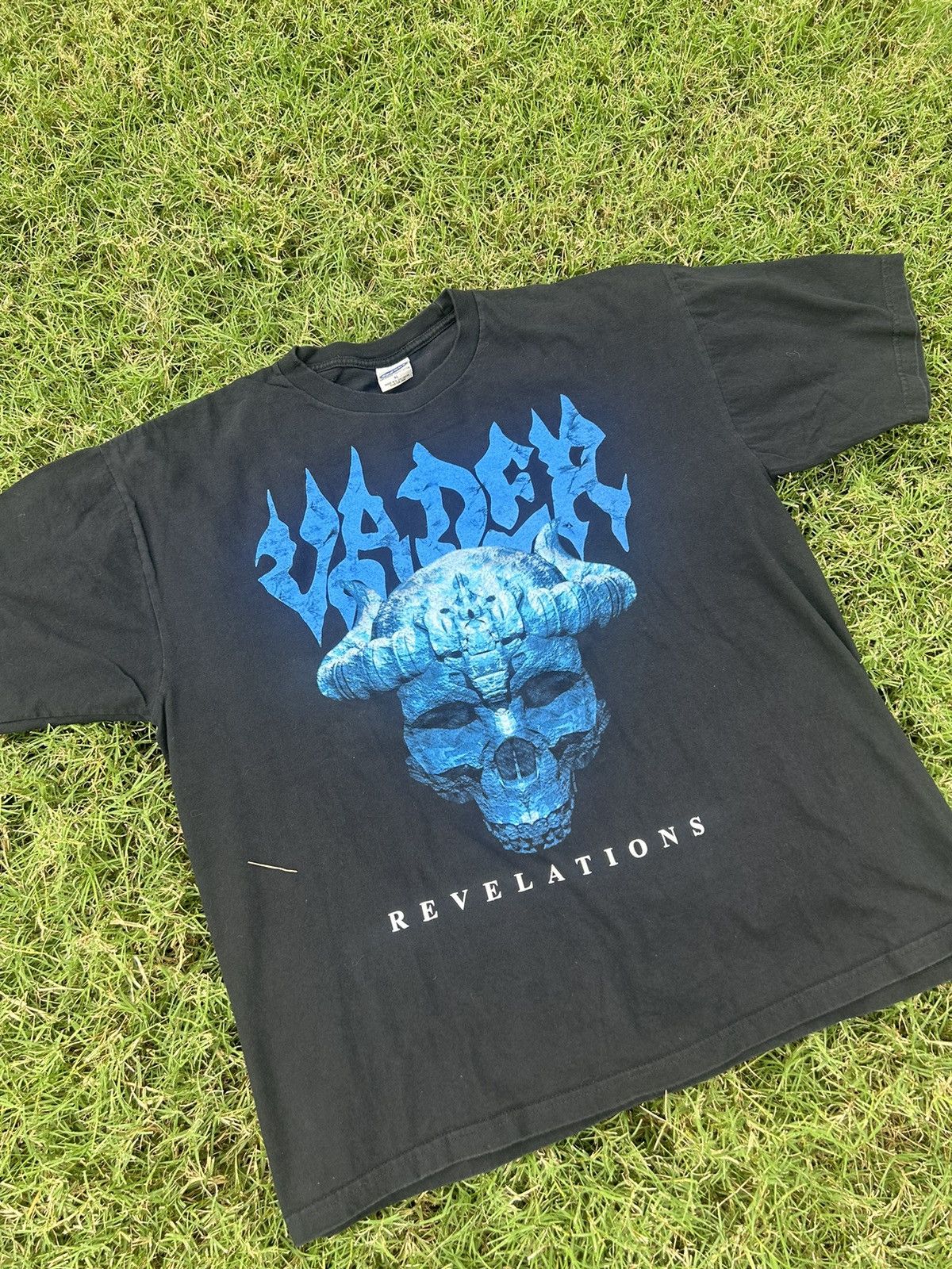 Band Tees × Vintage Vintage Y2k 2002 VADER Revelations Metal Band Cygnus Size US XL / EU 56 / 4 - 1 Thumbnail