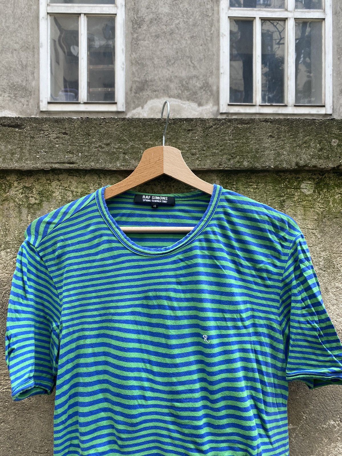 Raf Simons Raf Simons Spring Summer 2007 Stripe T-Shirt Size US M / EU 48-50 / 2 - 2 Thumbnail