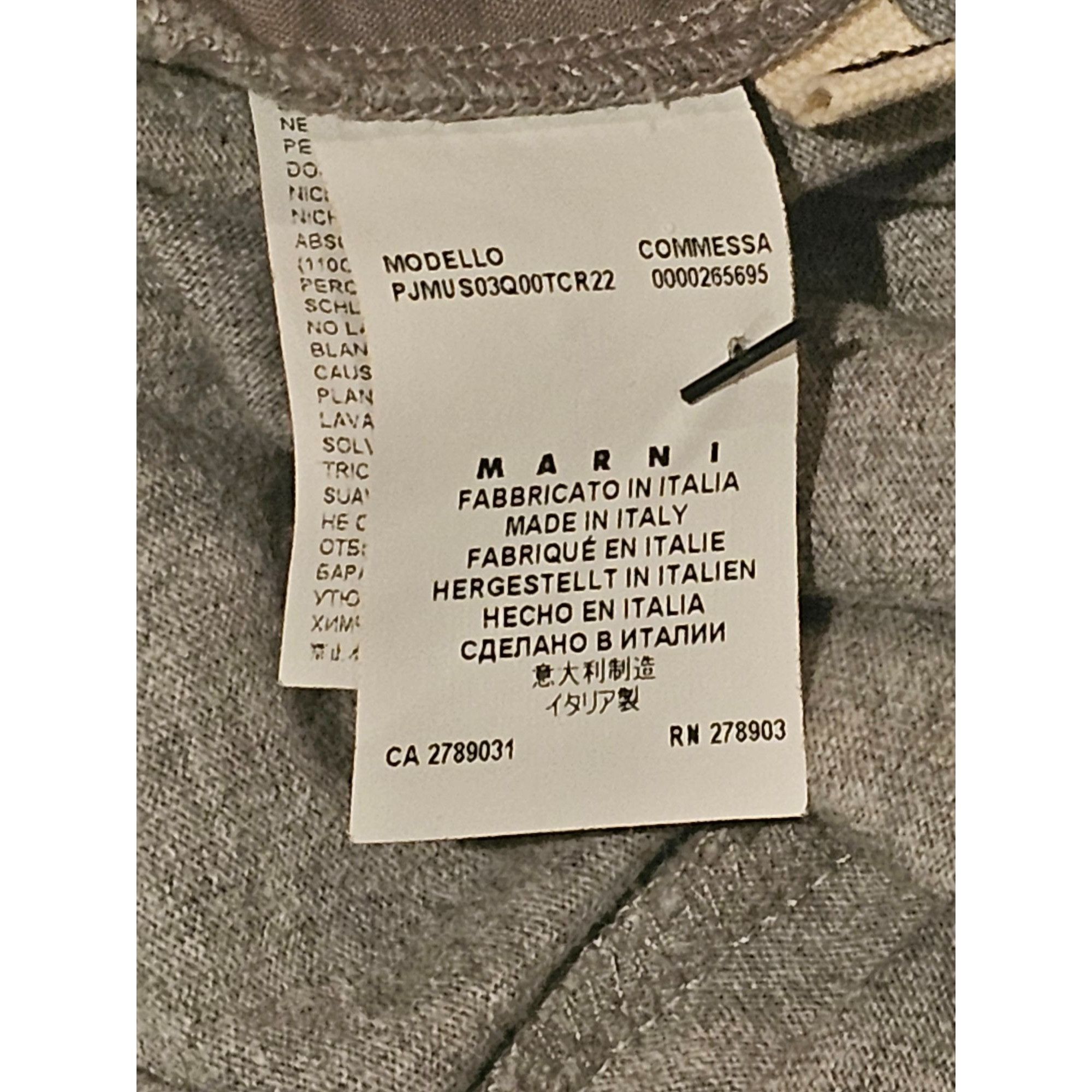 Marni Grey Colorblock Size US 36 / EU 52 - 4 Thumbnail