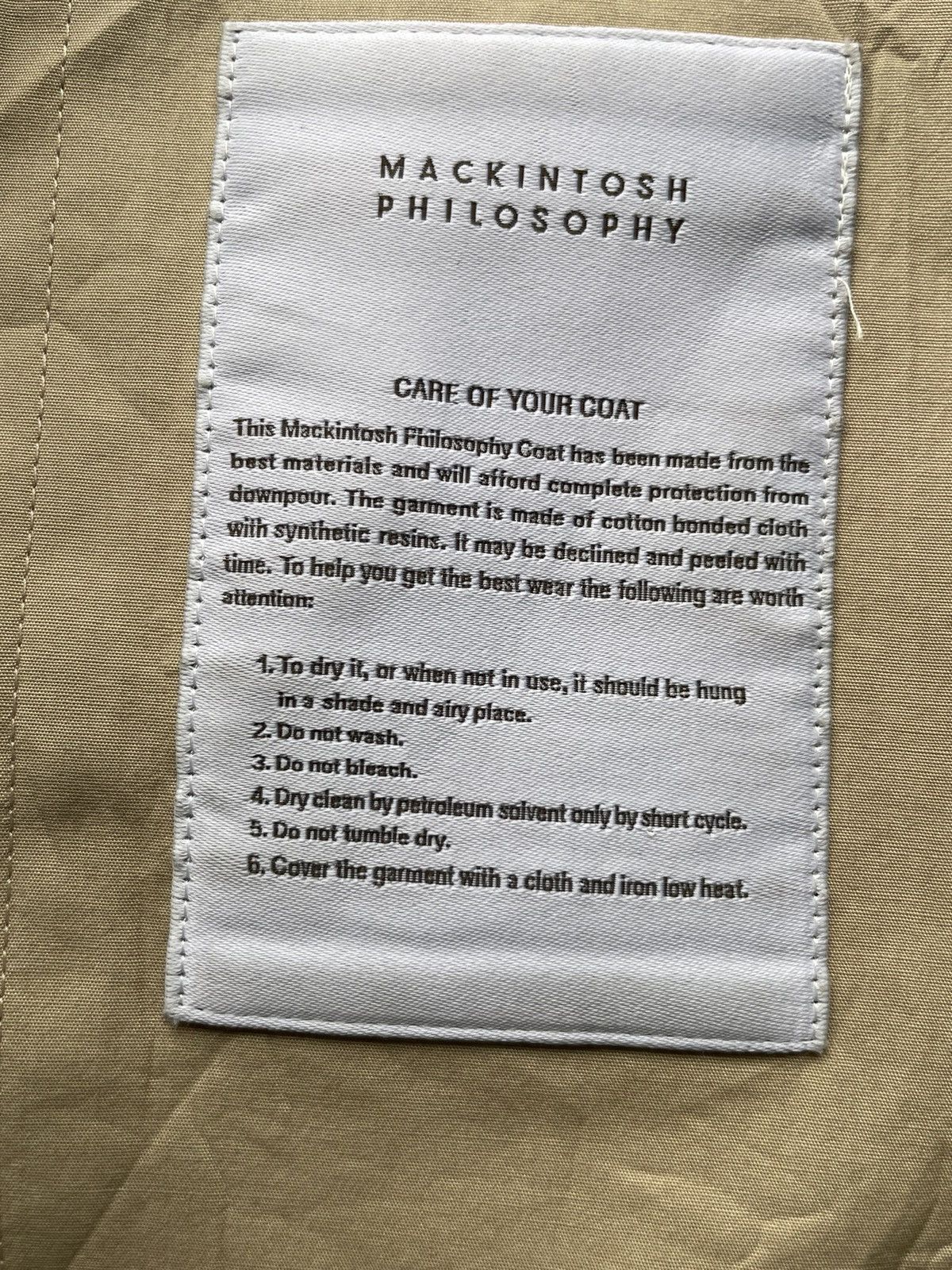 Mackintosh Mackintosh Philosophy Trench Jacket Size S / US 4 / IT 40 - 13 Thumbnail