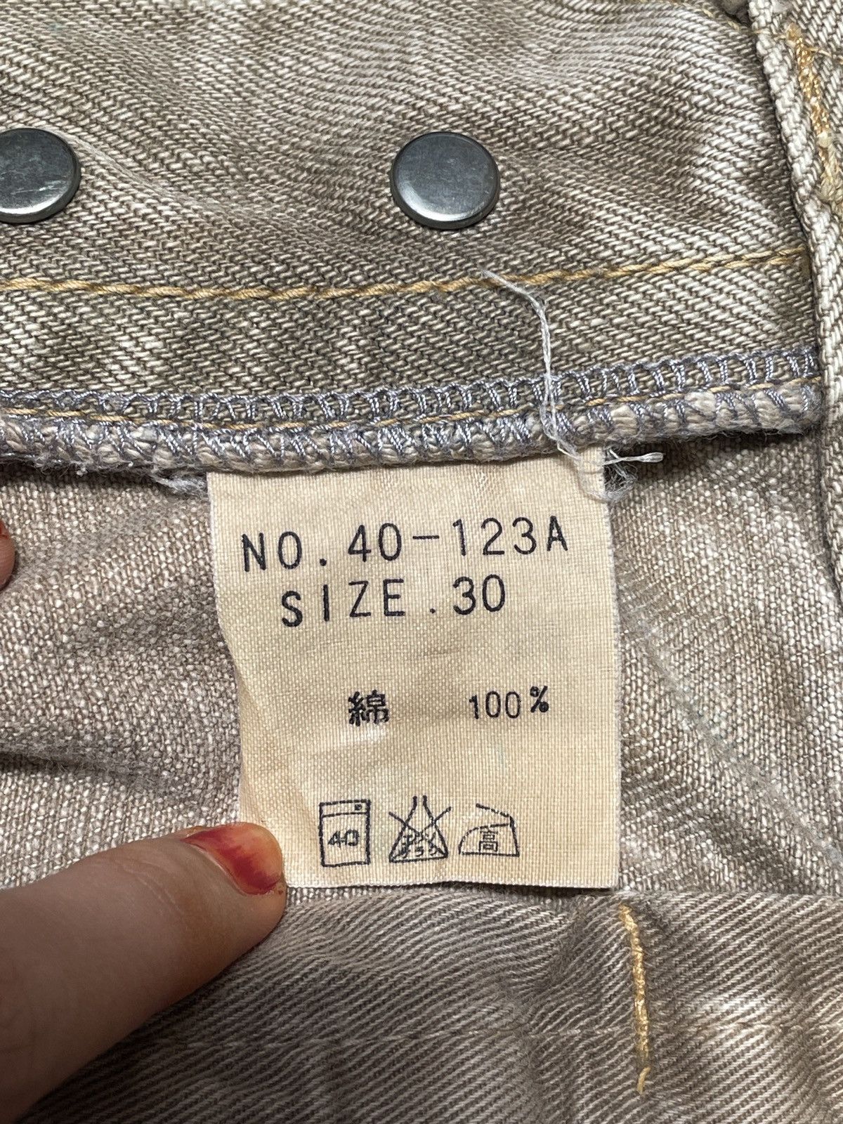 Japanese Brand × Vintage Vintage Japanese Brand Domingo Jeans 1990s Size US 30 / EU 46 - 10 Thumbnail