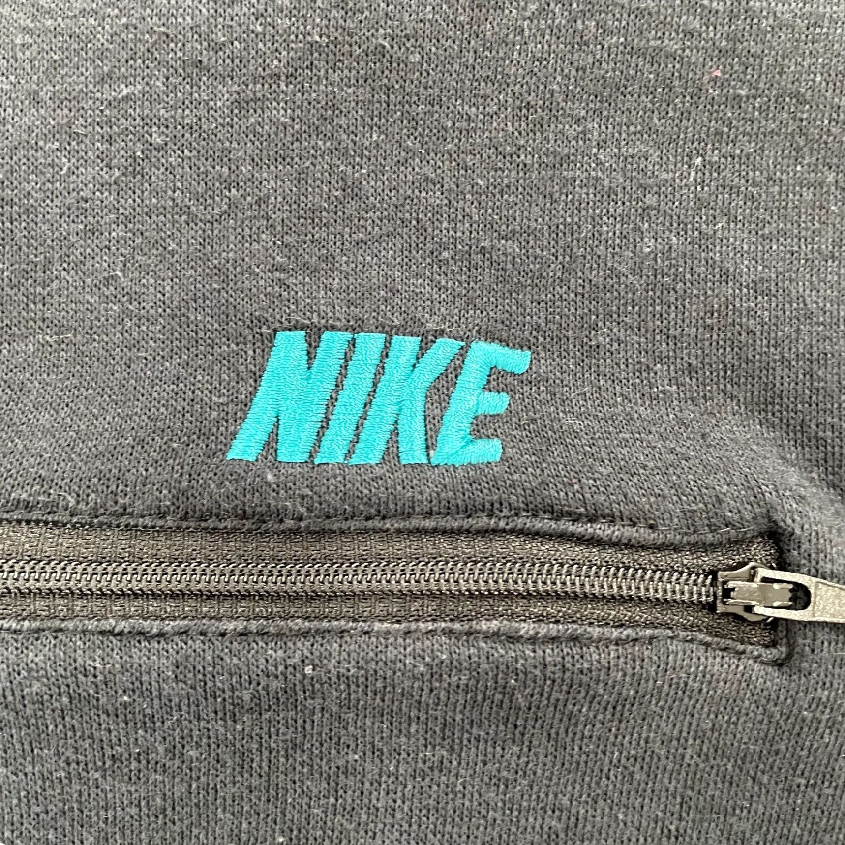 Nike VINTAGE Nike Women's Jacket Large Blue 1/4 Zip Pullover Casual Athletic 90s Size L / US 10 / IT 46 - 6 Thumbnail