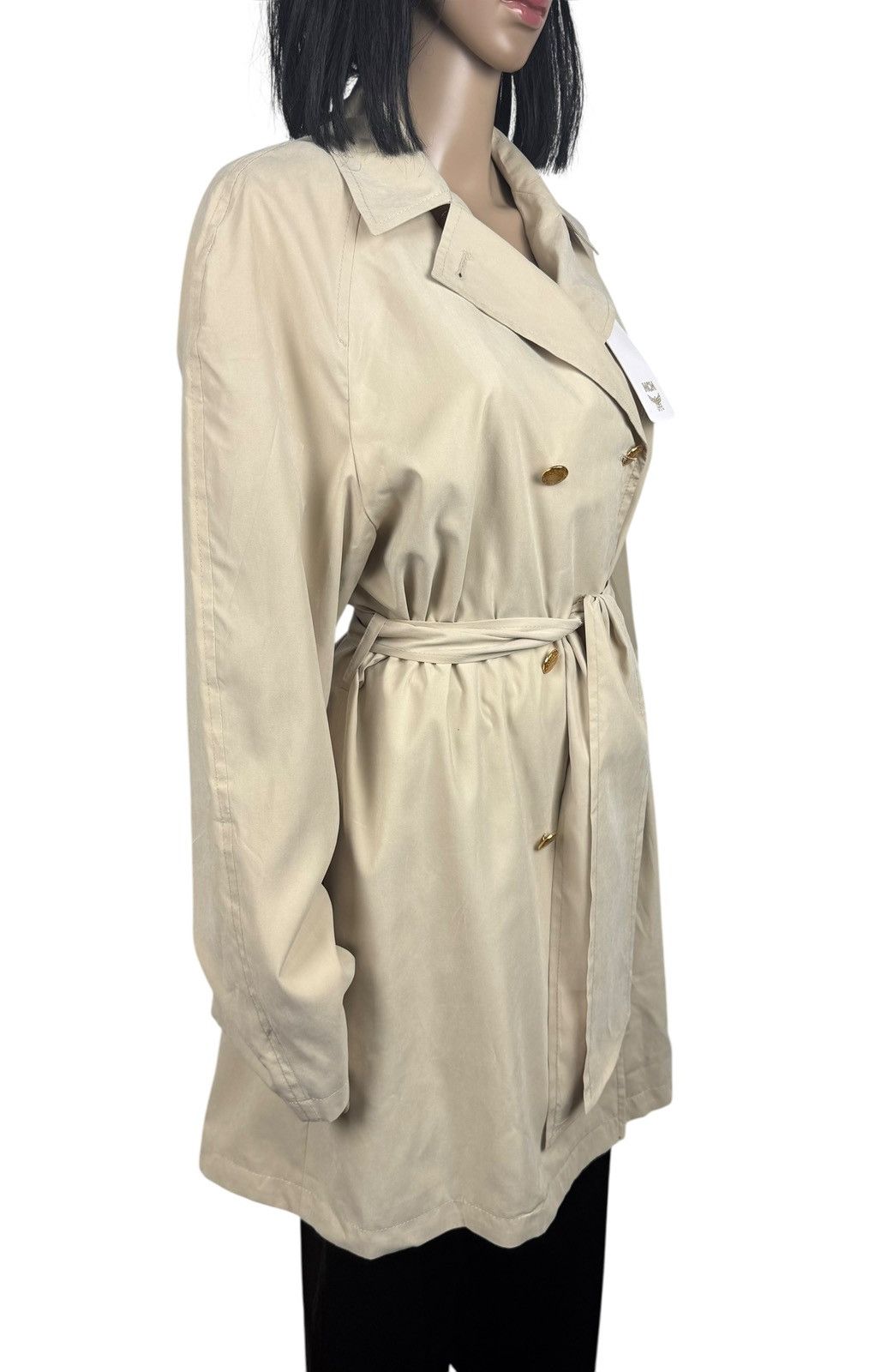 MCM MCM Munich Trench Coat Belted Beige size 44 Size M / US 6-8 / IT 42-44 - 5 Thumbnail