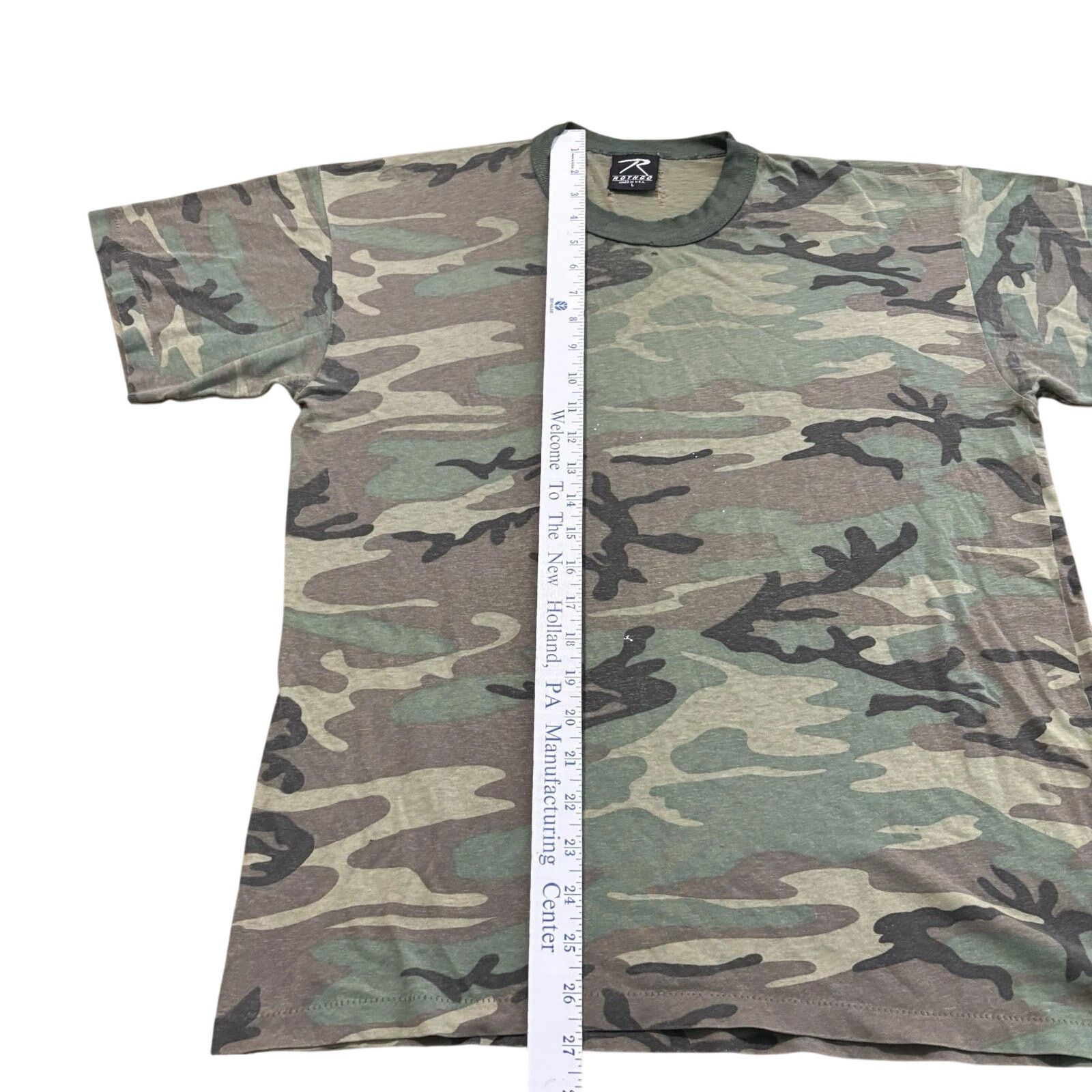 Champion Roebux - Paper Thin – 80s Camo T‑Shirt - Large Size US L / EU 52-54 / 3 - 8 Thumbnail