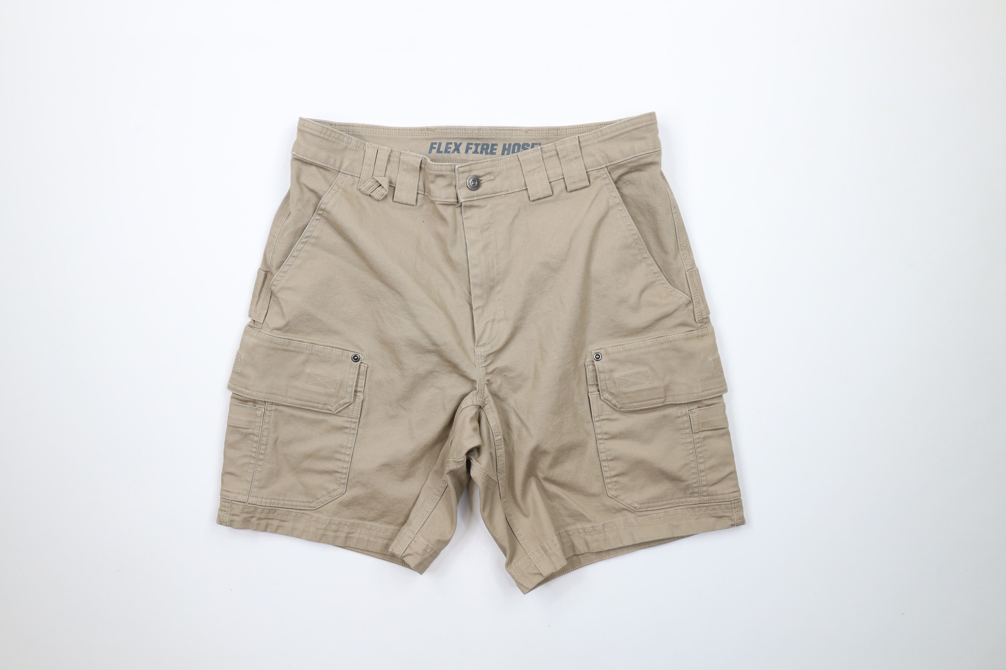 Duluth Trading Company × Vintage Duluth Trading Co Firehose Relaxed Fit Canvas Cargo Shorts Size US 34 / EU 50 - 1 Thumbnail