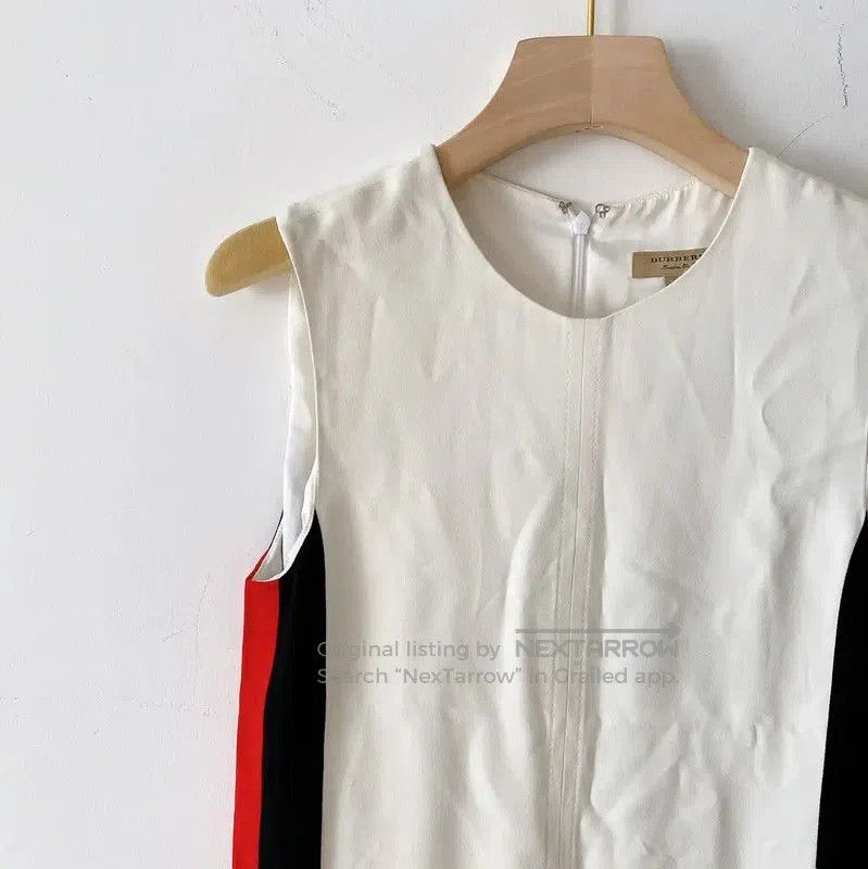 Burberry Burberry Colorblock Sleeveless Long Dress for Summer. Size XXS / US 00 / IT 34 - 2 Thumbnail