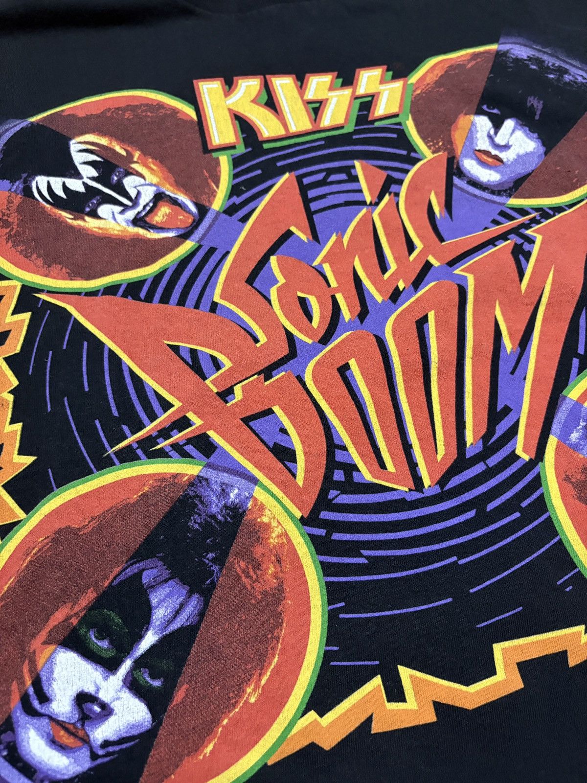 Band Tees Kiss Sonic Boom, 2009 Size US XL / EU 56 / 4 - 3 Thumbnail