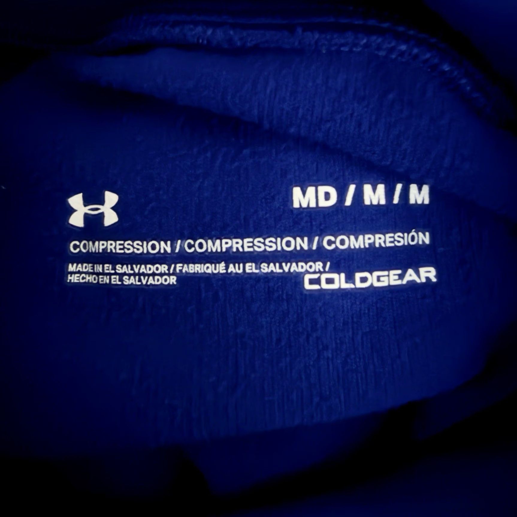 Under Armour UNDER ARMOUR Compression ColdGear Long Sleeve Athletic Shirt Blue Mens Size M Size US M / EU 48-50 / 2 - 4 Thumbnail