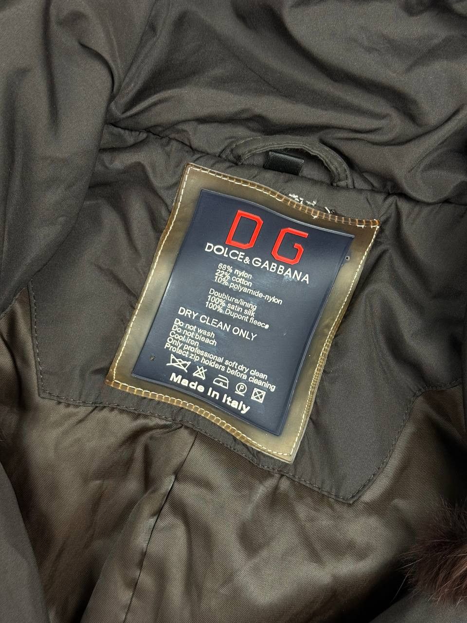 Dolce & Gabbana Vintage Dolce & Gabbana Jacket Real Fur Y2K Size XXL / US 16-18 / IT 52-54 - 3 Thumbnail