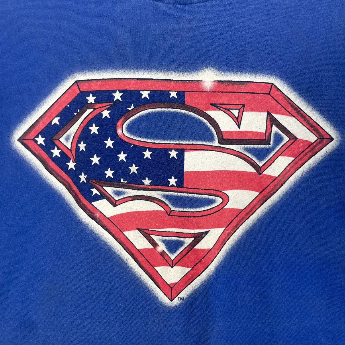 Designer × Vintage VINTAGE 2001 DC Comics Superman Shirt Men Size US L / EU 52-54 / 3 - 8 Thumbnail