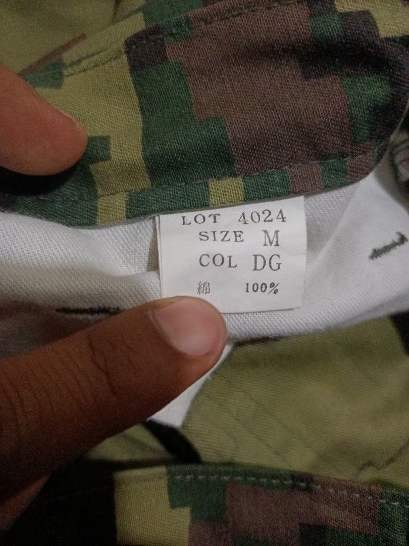 Japanese Brand Rare Digital Camo Pants – Japan-Made Military Streetwear Size US 30 / EU 46 - 10 Thumbnail