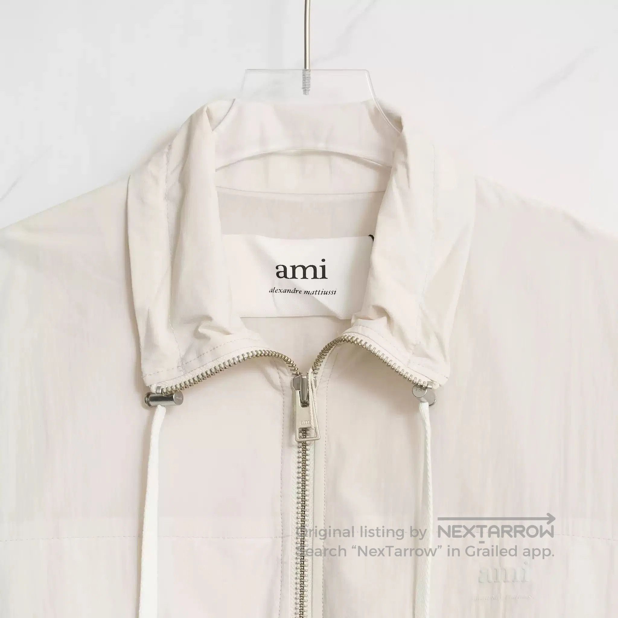 AMI Ami Paris Men's Stand-Collar Jacket. Size US M / EU 48-50 / 2 - 2 Thumbnail