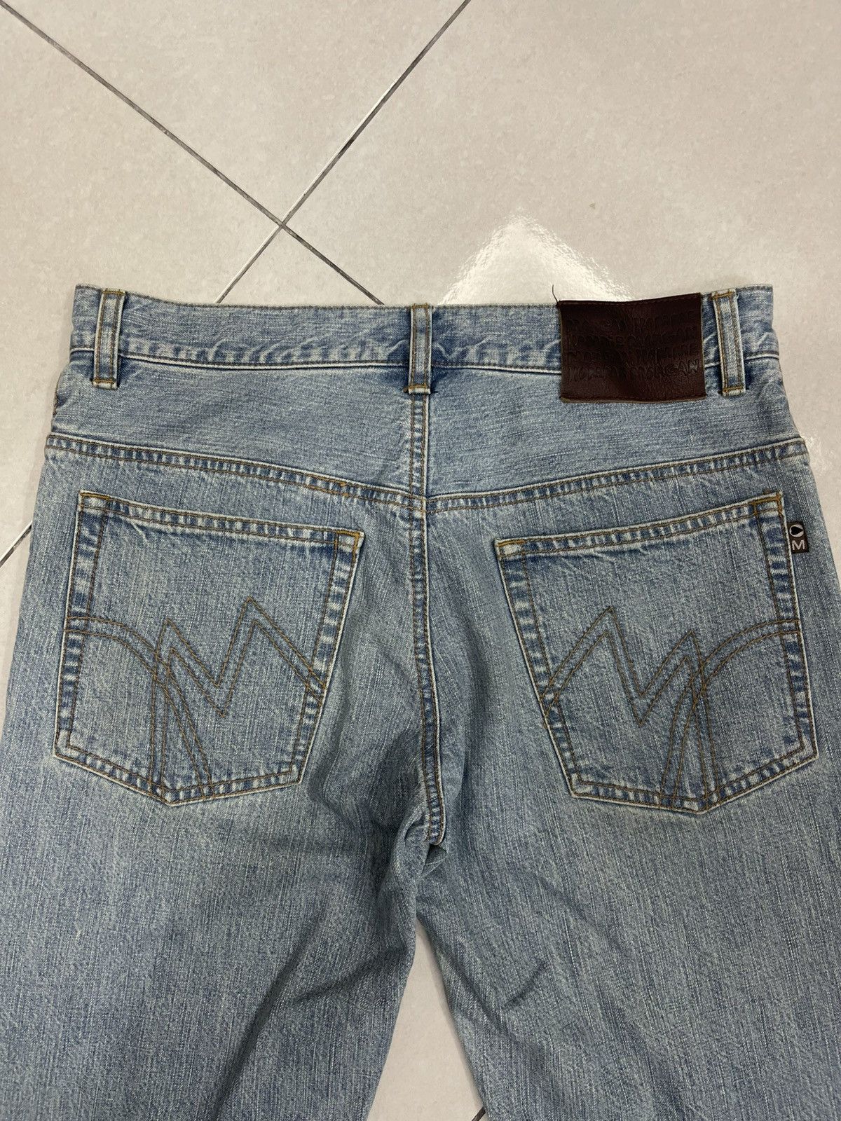 Morgan Homme Archival Morgan Homme Floral Embroidered Flare Denim Size US 30 / EU 46 - 10 Thumbnail