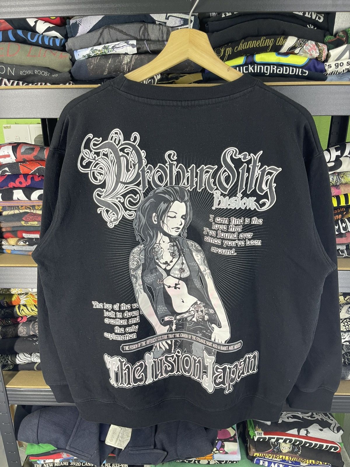 Bullet Noise Vintage Bullet Noise The Fusion Japan Japanese Punk Style Size US L / EU 52-54 / 3 - 10 Thumbnail
