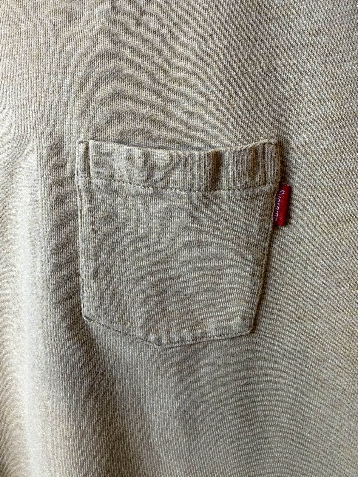 Supreme Supreme S/S Pocket Tee Size US XL / EU 56 / 4 - 4 Thumbnail