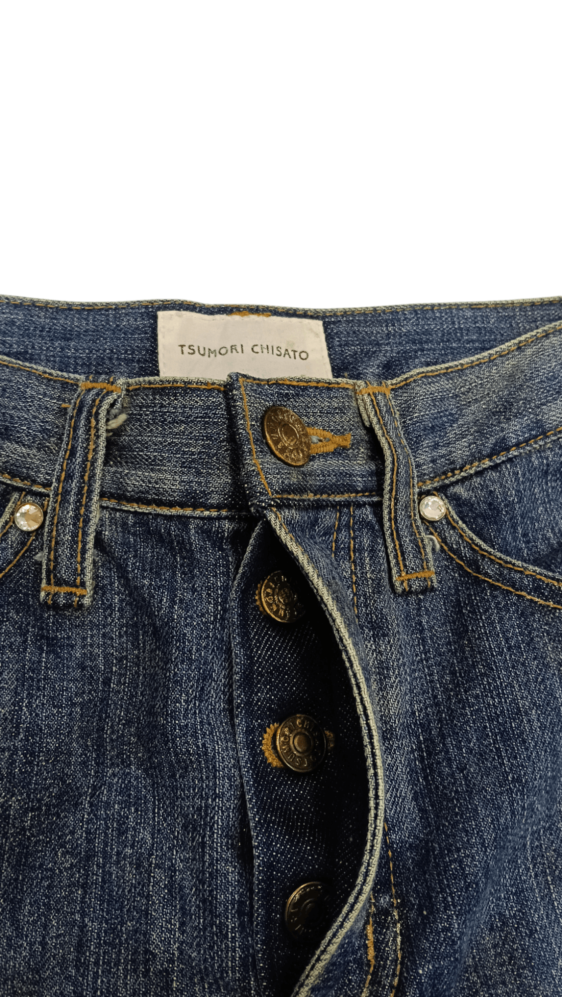 Tsumori Chisato Tsumori Chisato Issey Miyake Denim (S318) W26 Size US 26 / EU 42 - 4 Thumbnail