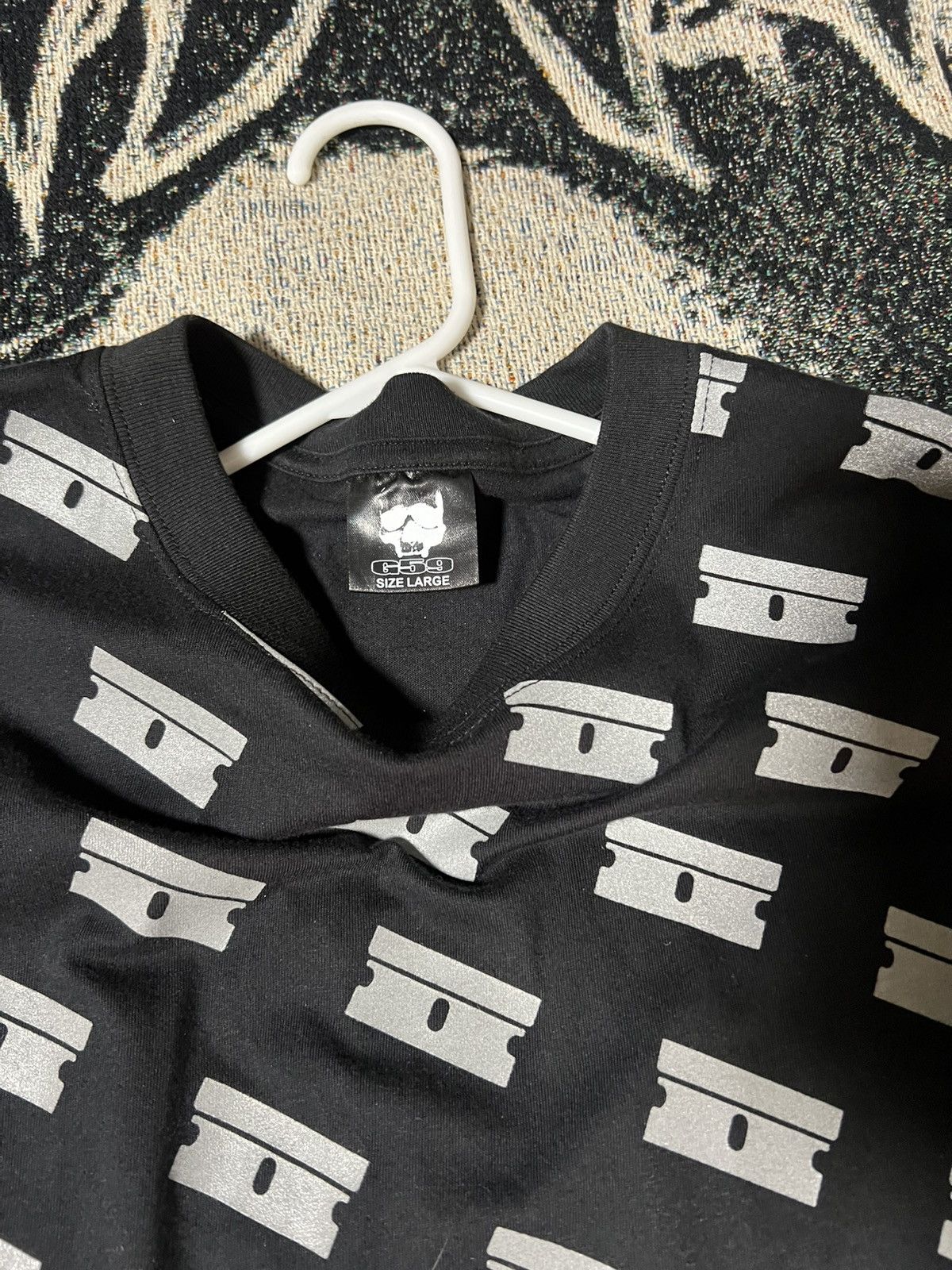 G59 Records All over razor tee shirt Size US L / EU 52-54 / 3 - 2 Thumbnail