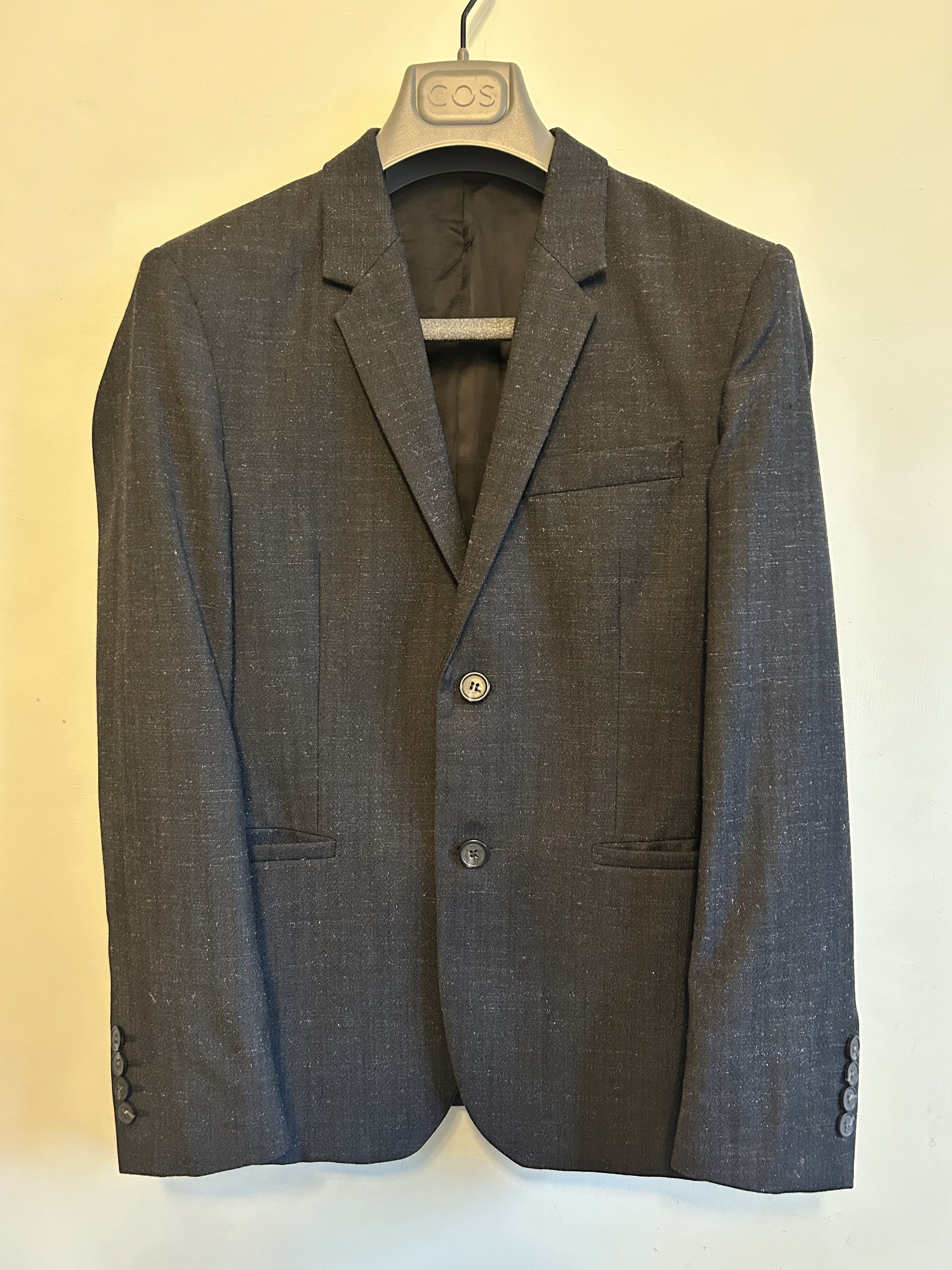 Cos Cos Dark Grey Flecked Blazer Size XS / US 0-2 / IT 36-38 - 1 Thumbnail