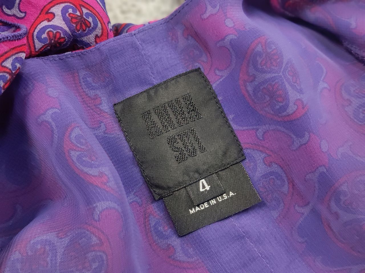 Anna Sui Anna Sui Design Mixed Art Silk Dress dolman sleeve Tunik Size M / US 6-8 / IT 42-44 - 14 Thumbnail